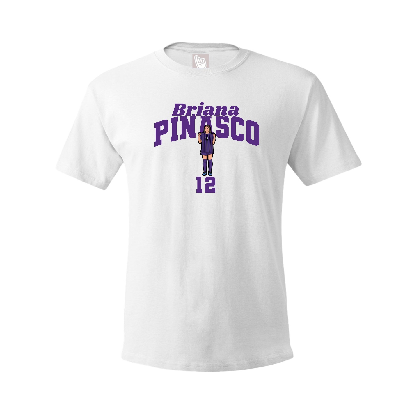 Tee — Signature Arch in White