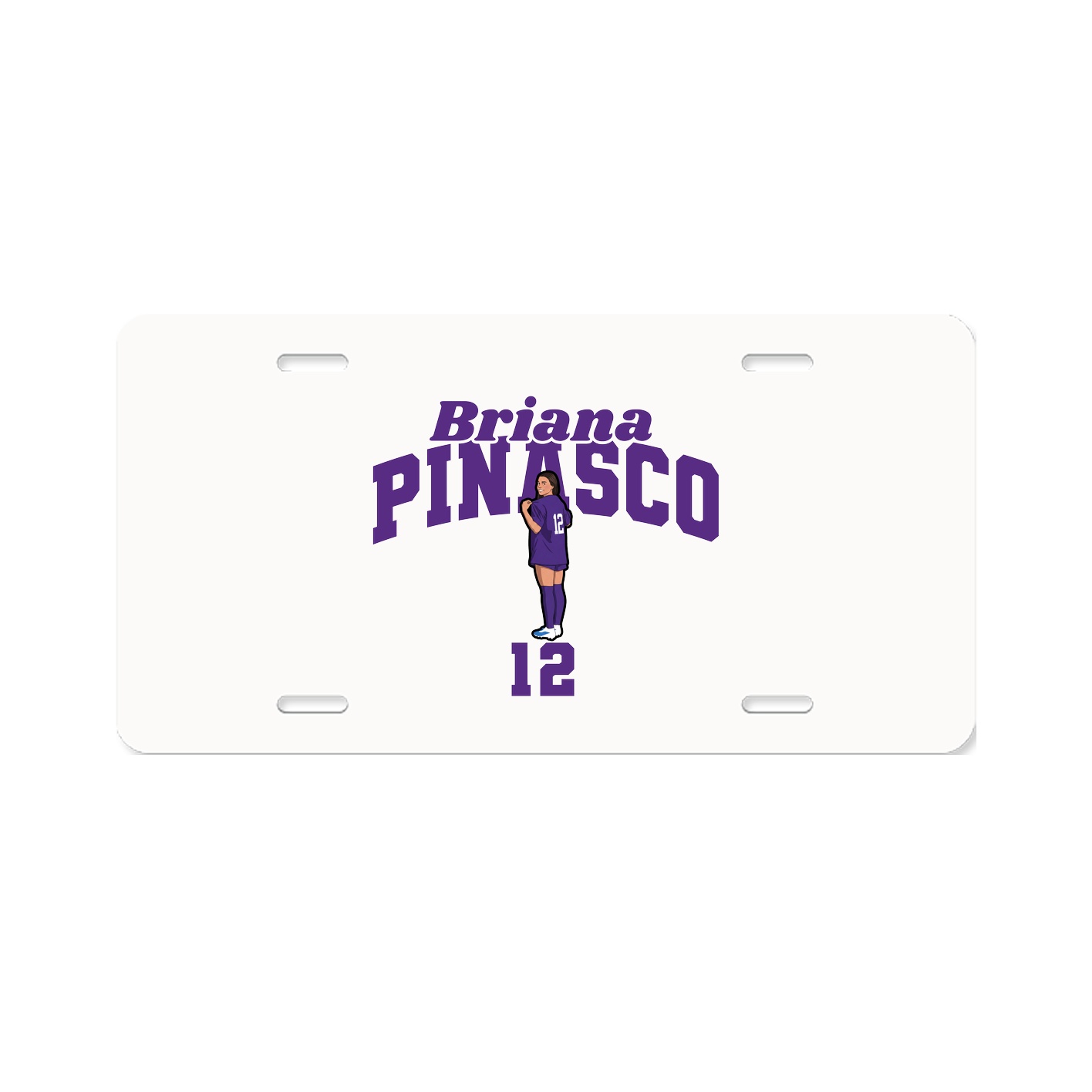 License Plate — Signature Arch in Classic