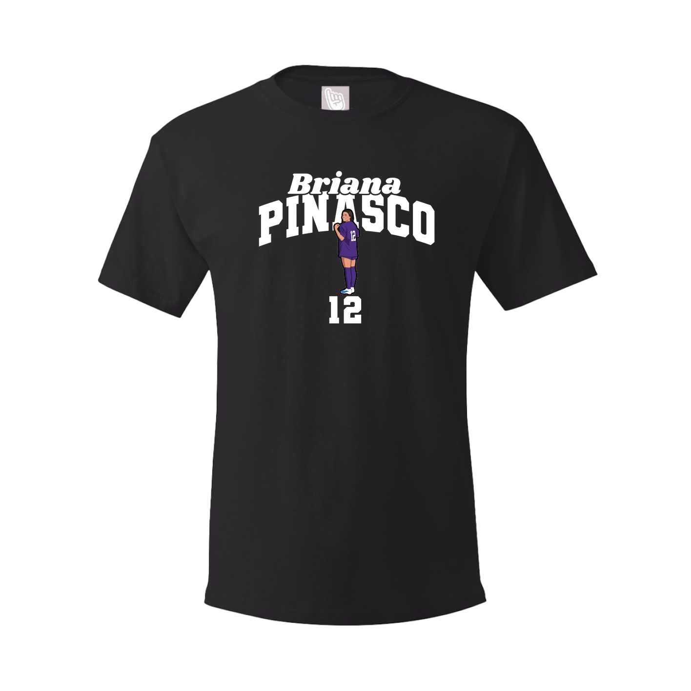 Tee — Signature Arch in Black