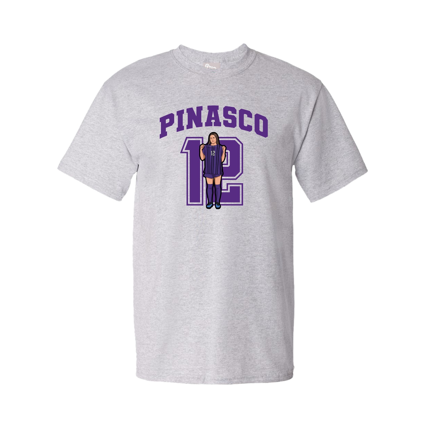 Tee — Number in Grey
