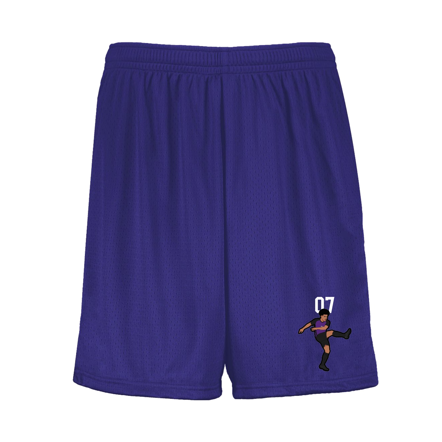Shorts — Number Top in Purple