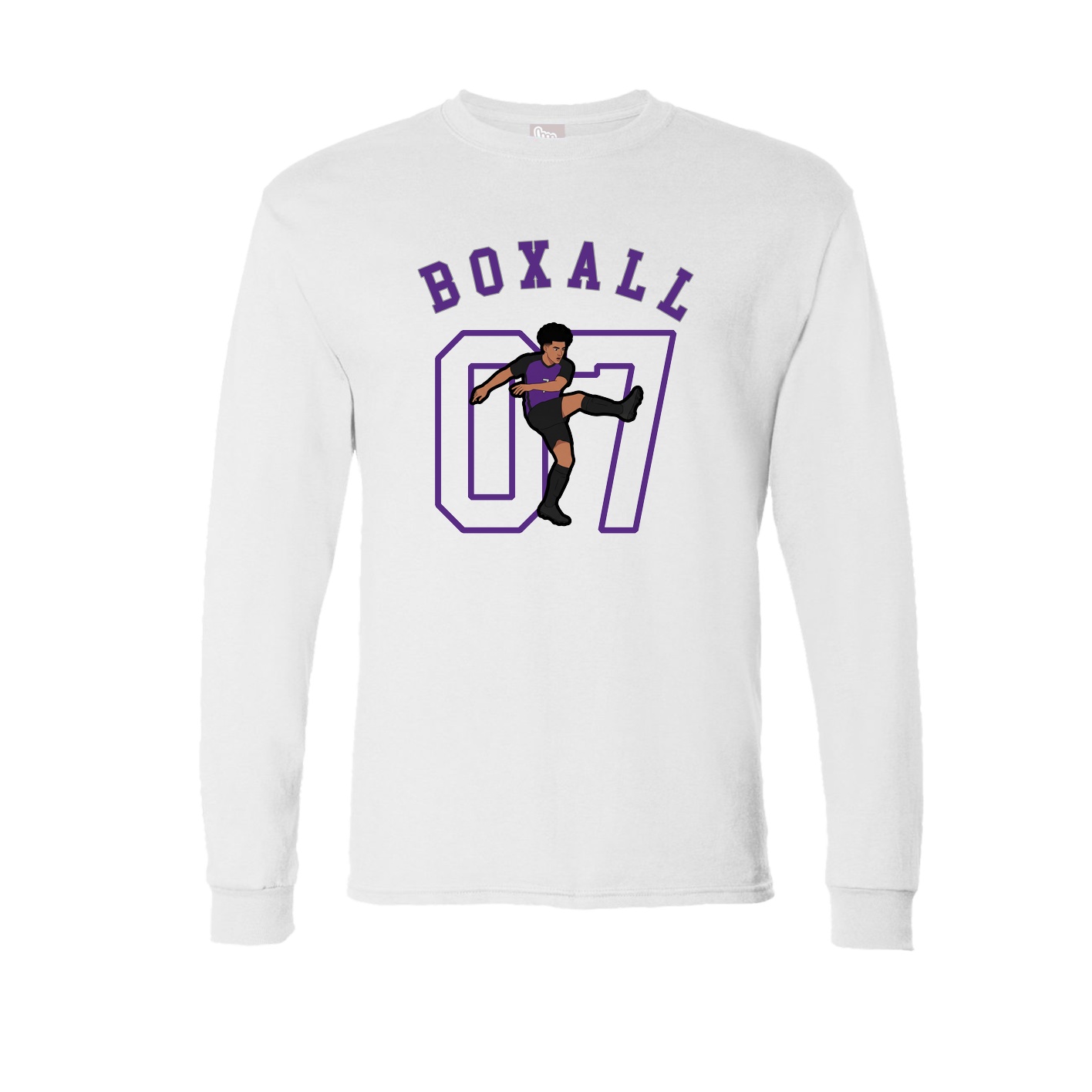 Long Sleeve Tee — Shirsey Arch in White