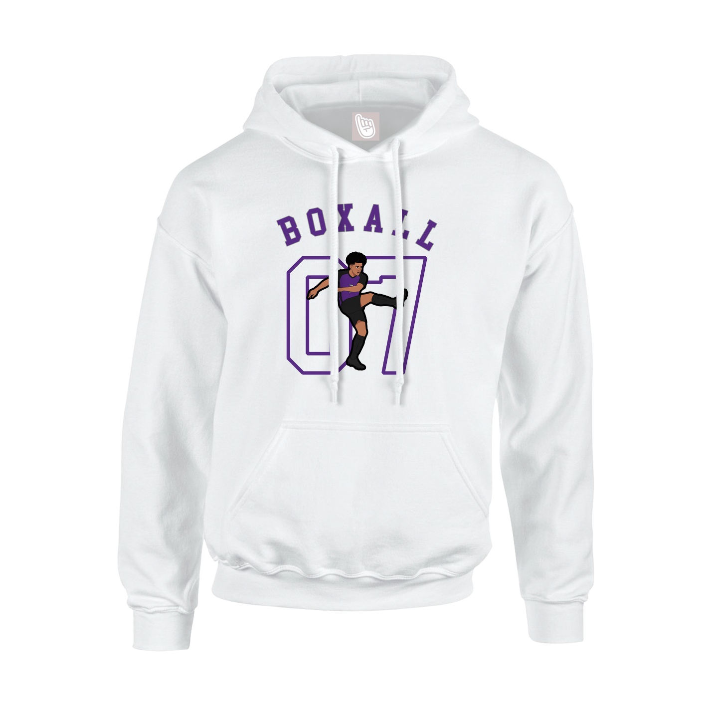 Hoodie — Shirsey Arch in White