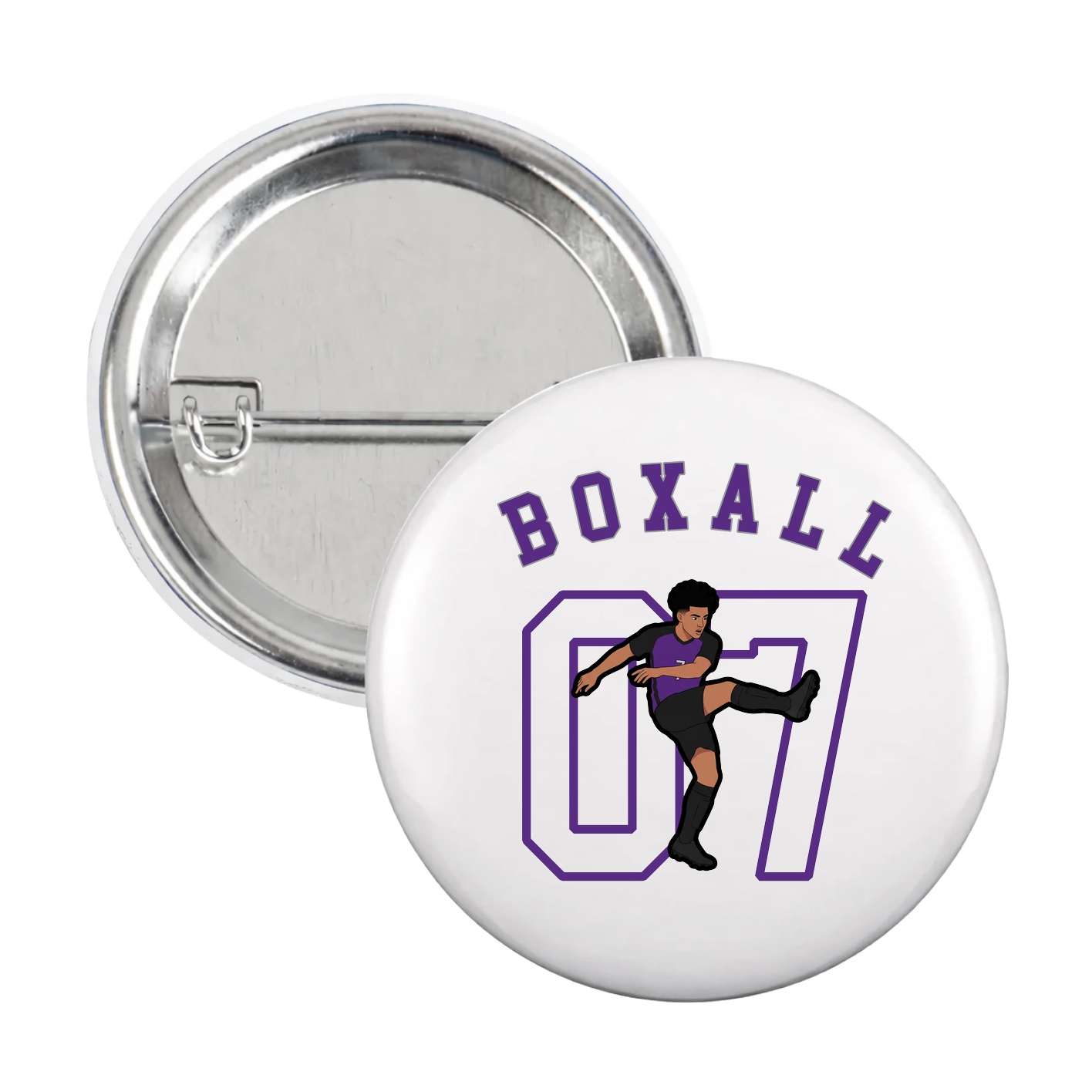 Game Day Button — Shirsey Arch in White
