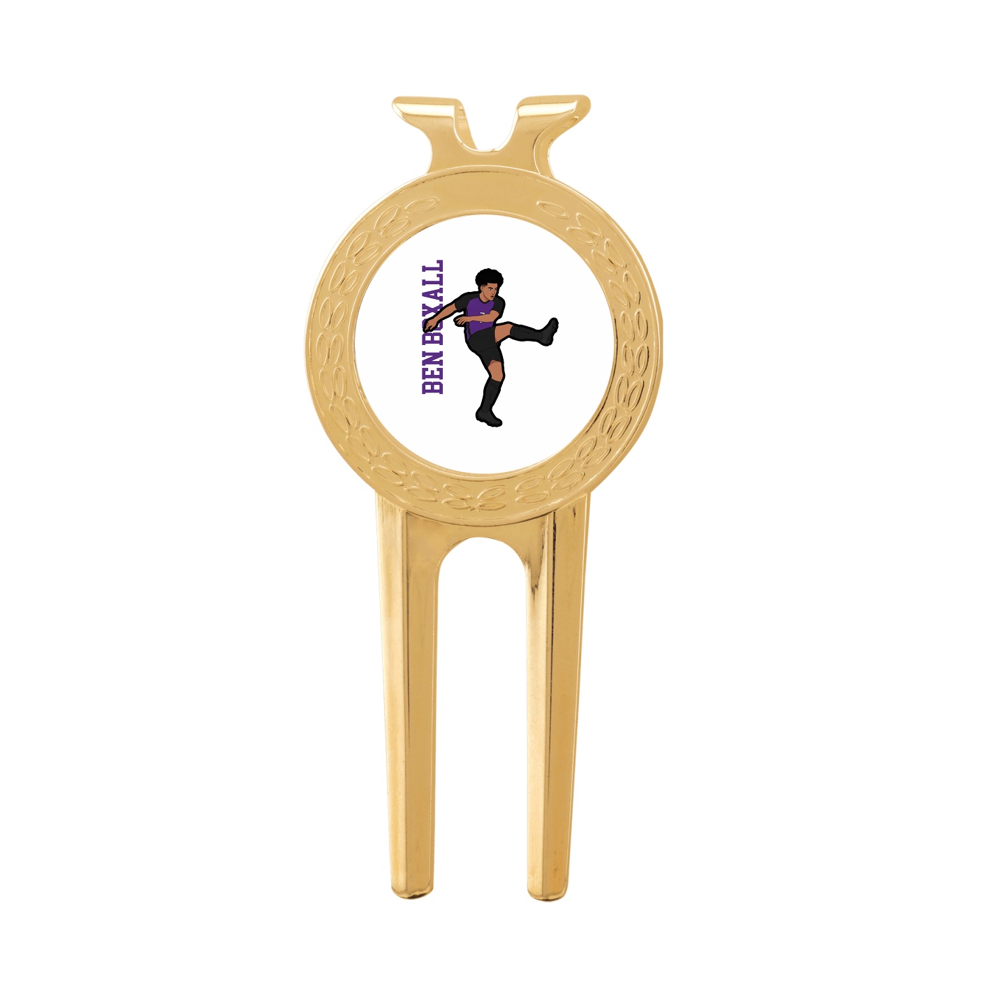 Divot Tool with Ball Marker — Name Vertical in Classic