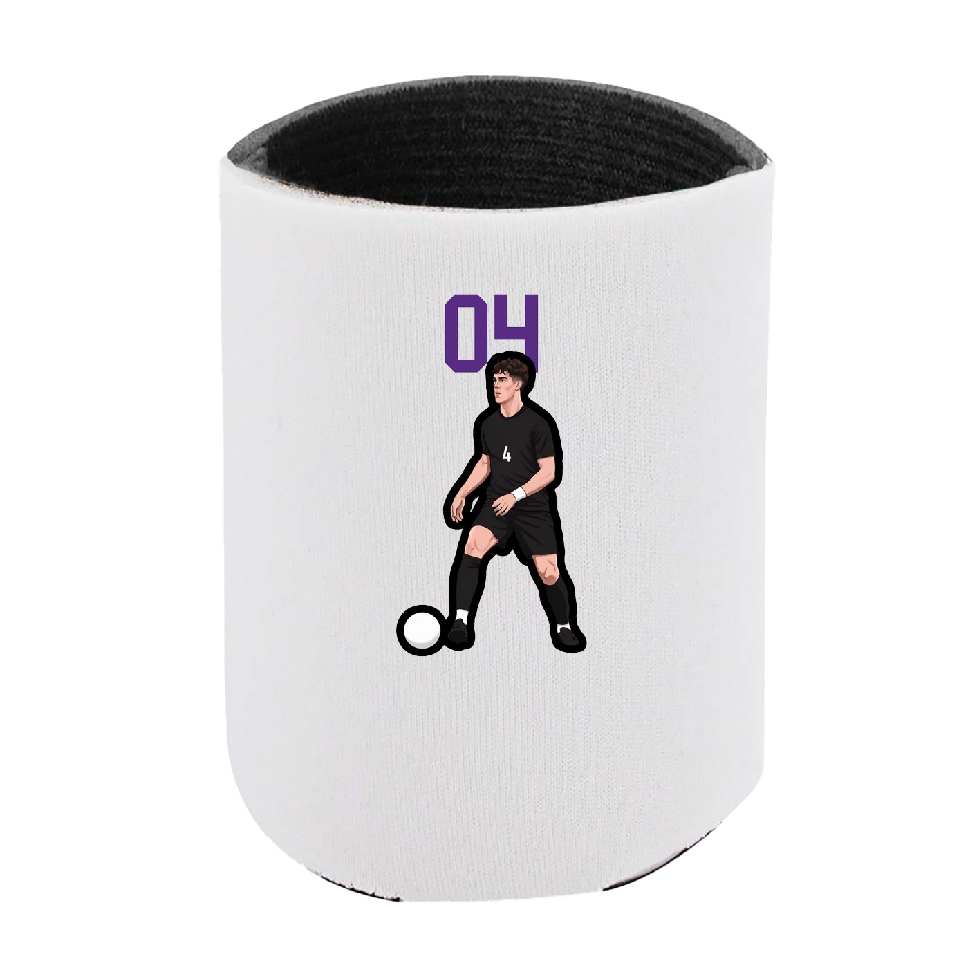 Can Holder — Number Top in White