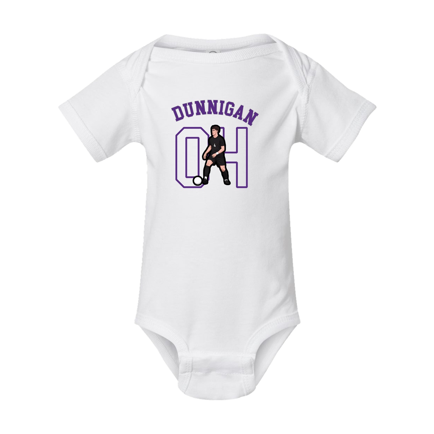 Baby Onesie — Shirsey Arch in White