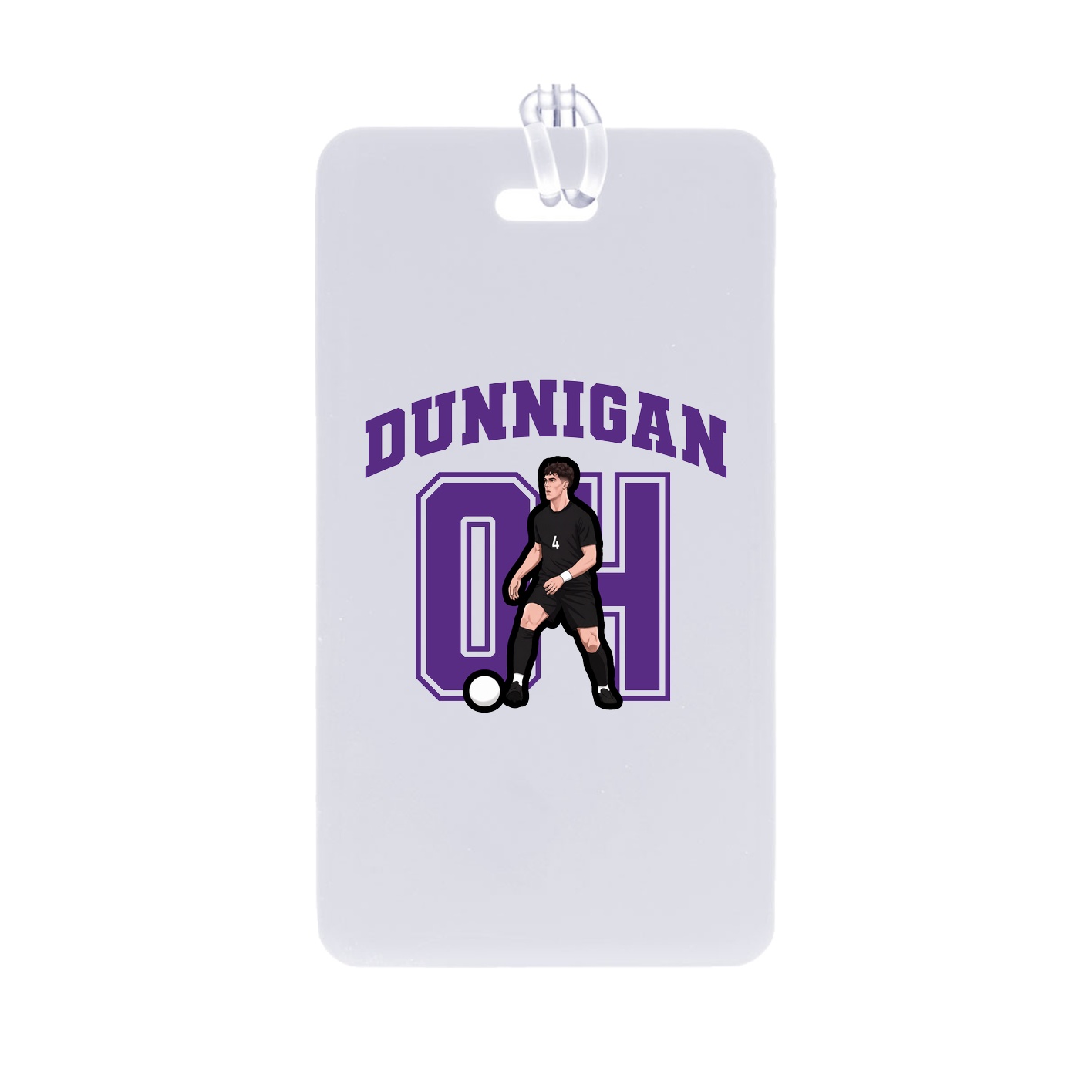 Bag Tag — Number in Classic