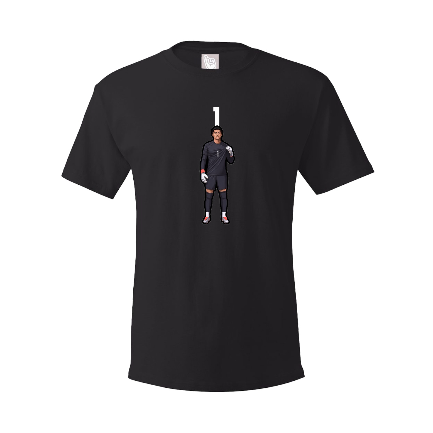 Tee — Number Top in Black