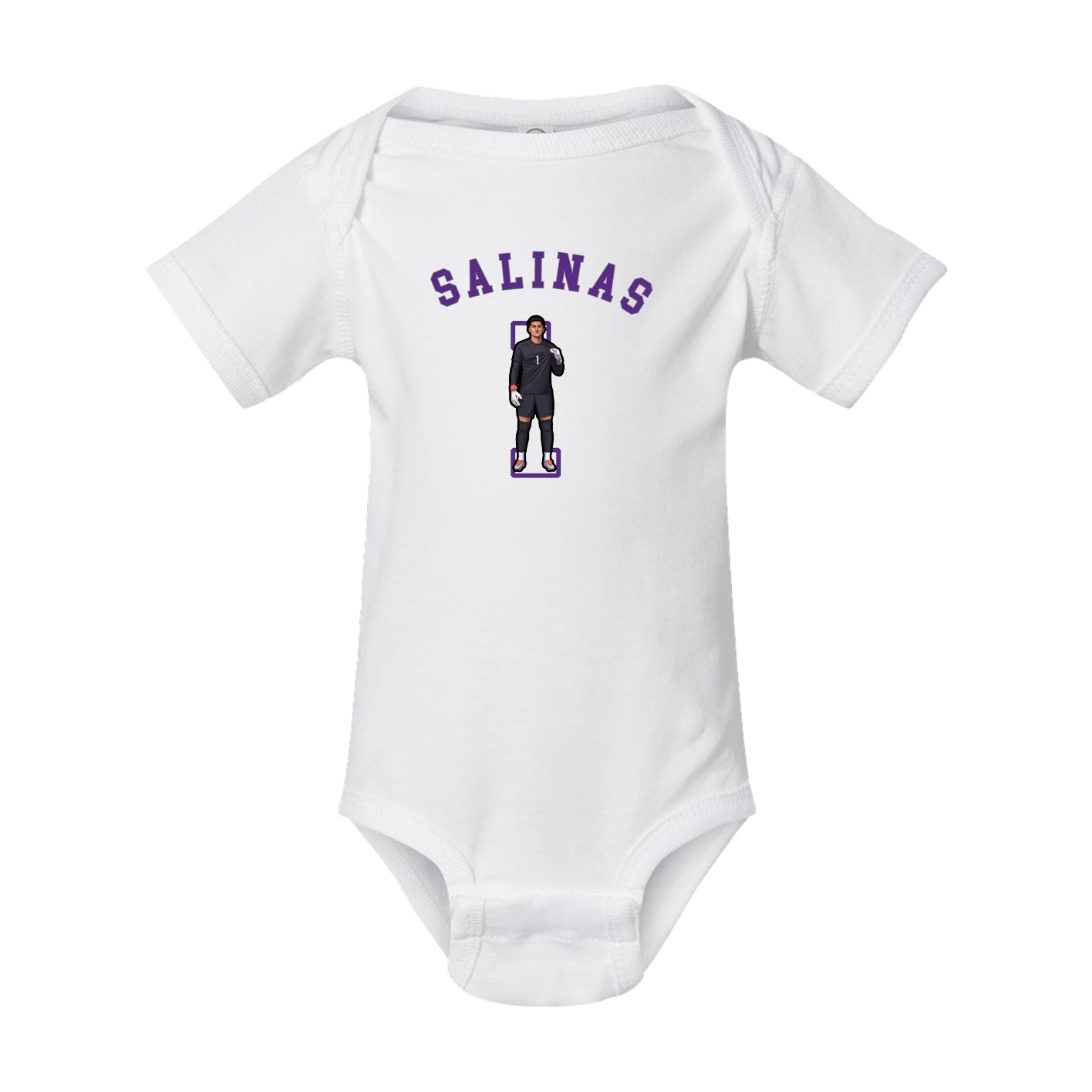Baby Onesie — Shirsey Arch in White