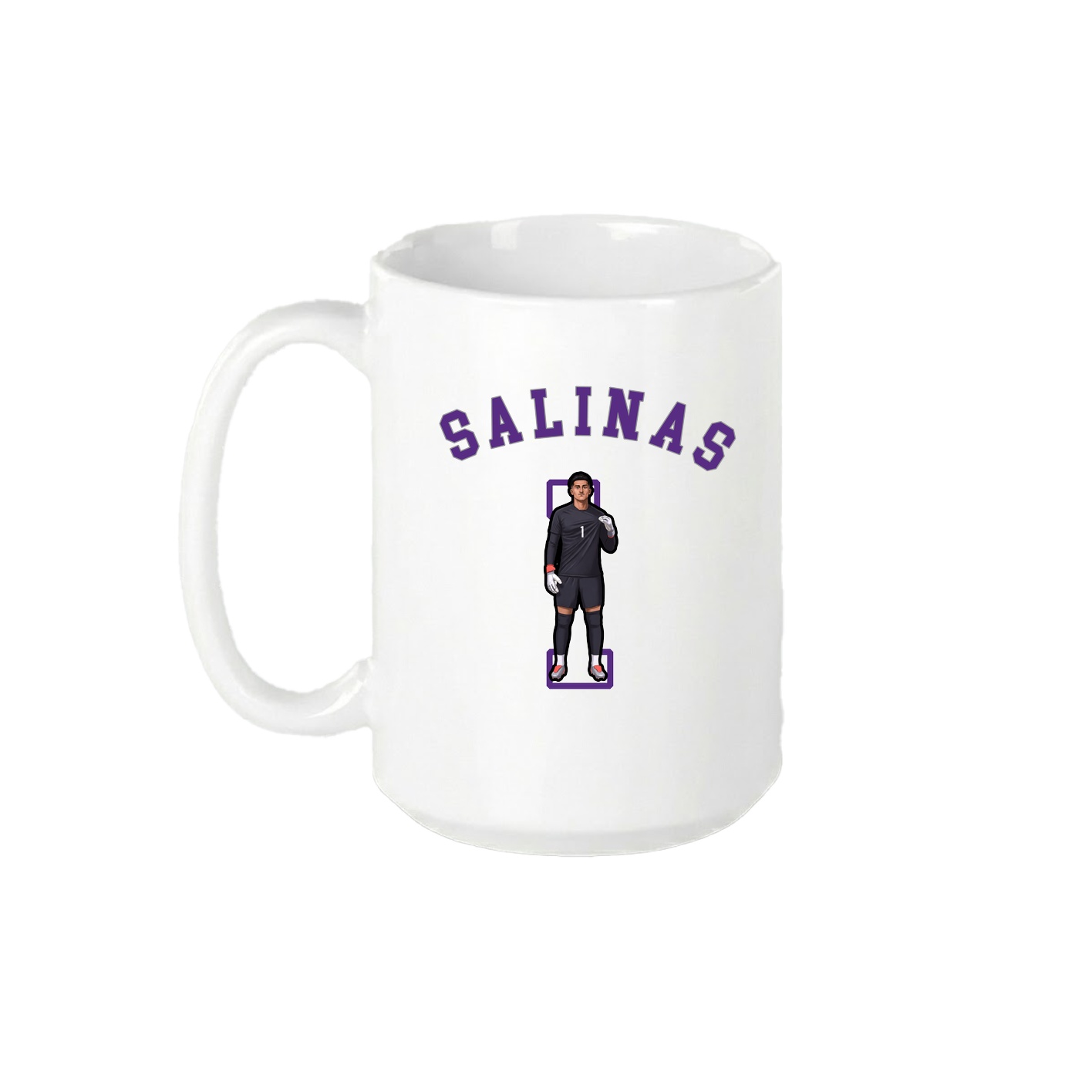 15oz Coffee Mug — Shirsey Arch in White