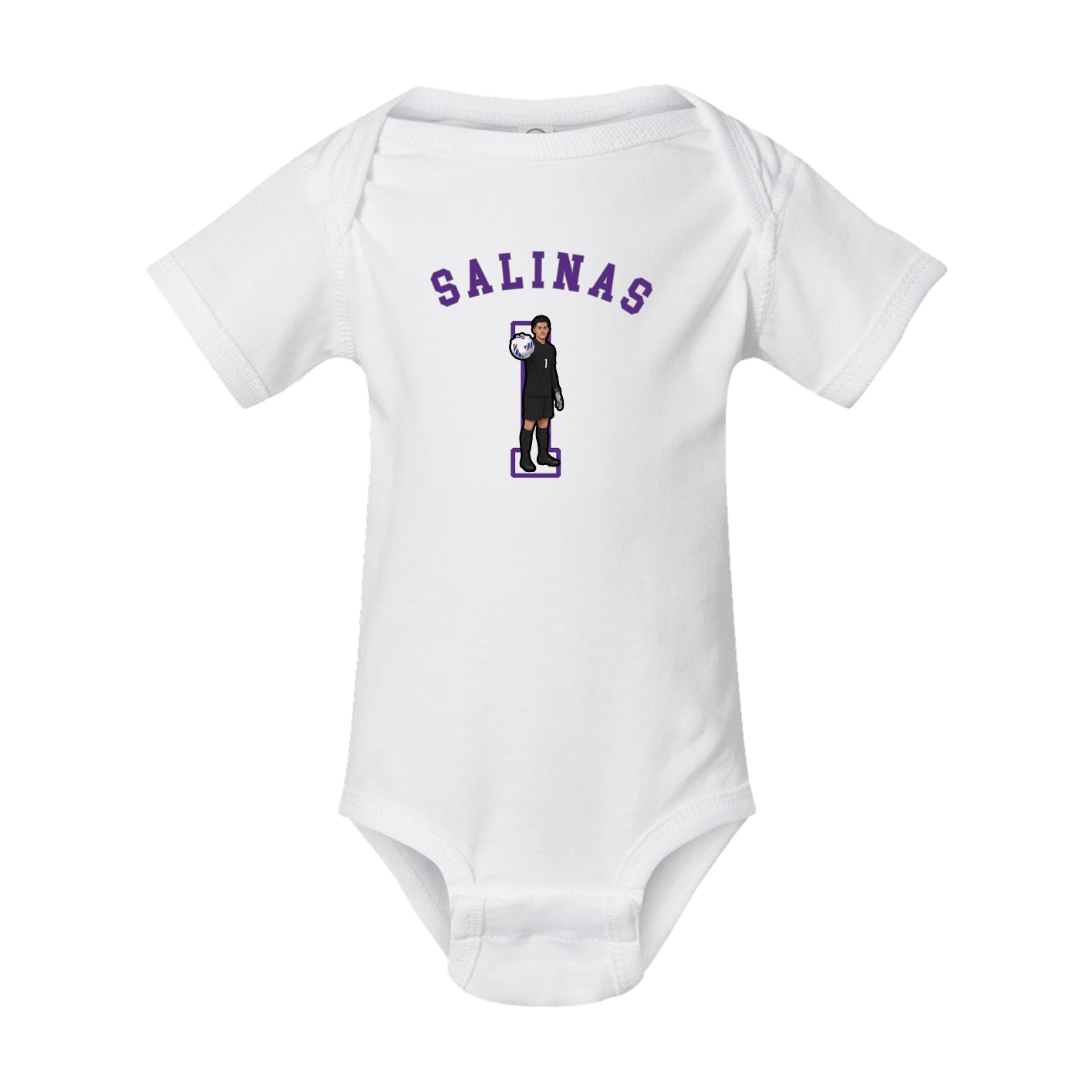 Baby Onesie — Shirsey Arch in White