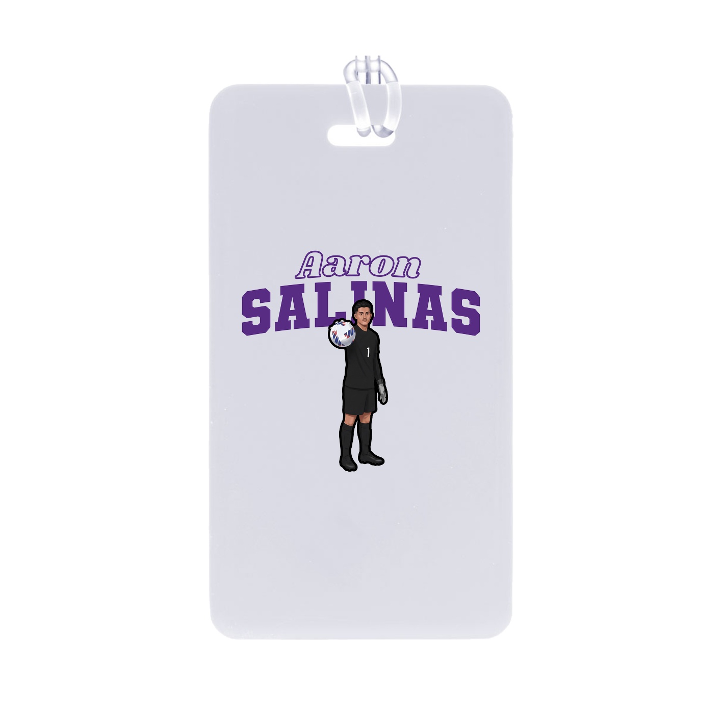 Bag Tag — Name Arch in Classic