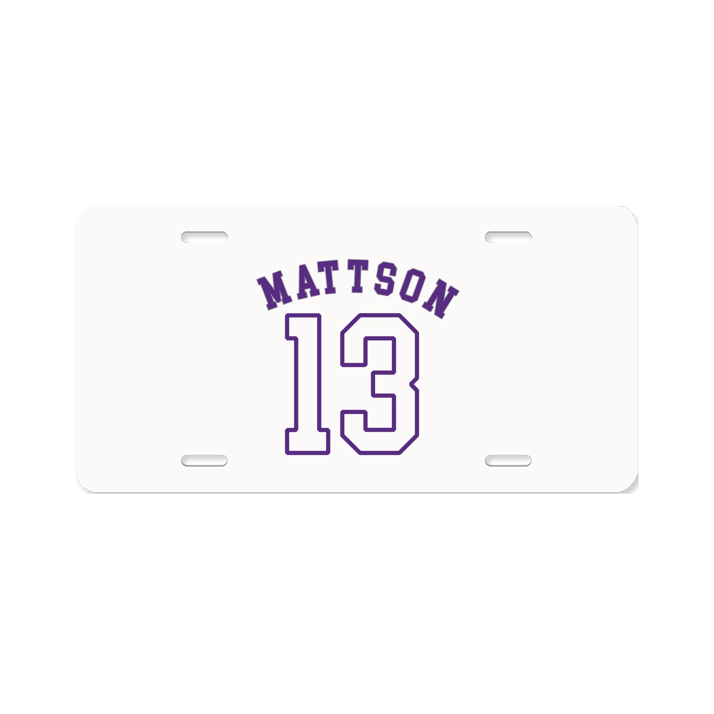 License Plate — Shirsey Arch in Classic