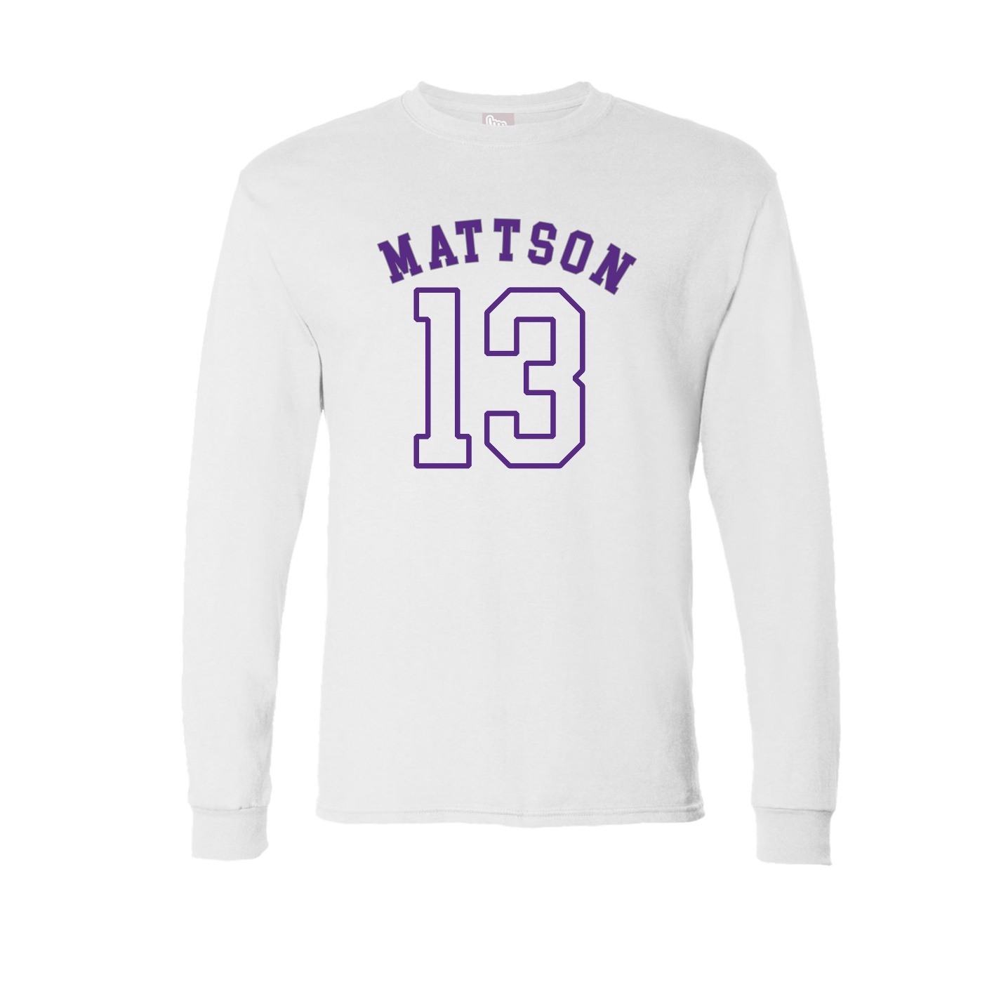 Long Sleeve Tee — Shirsey Arch in White