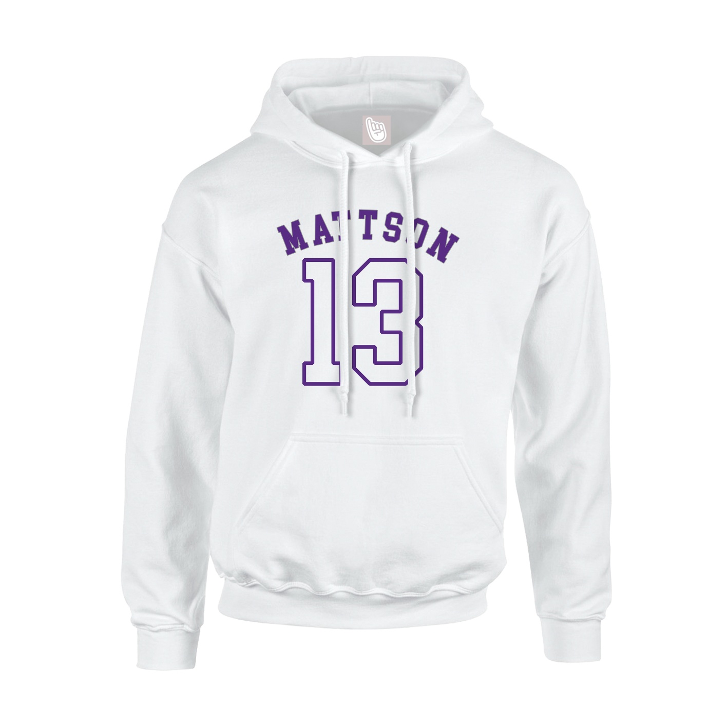 Hoodie — Shirsey Arch in White