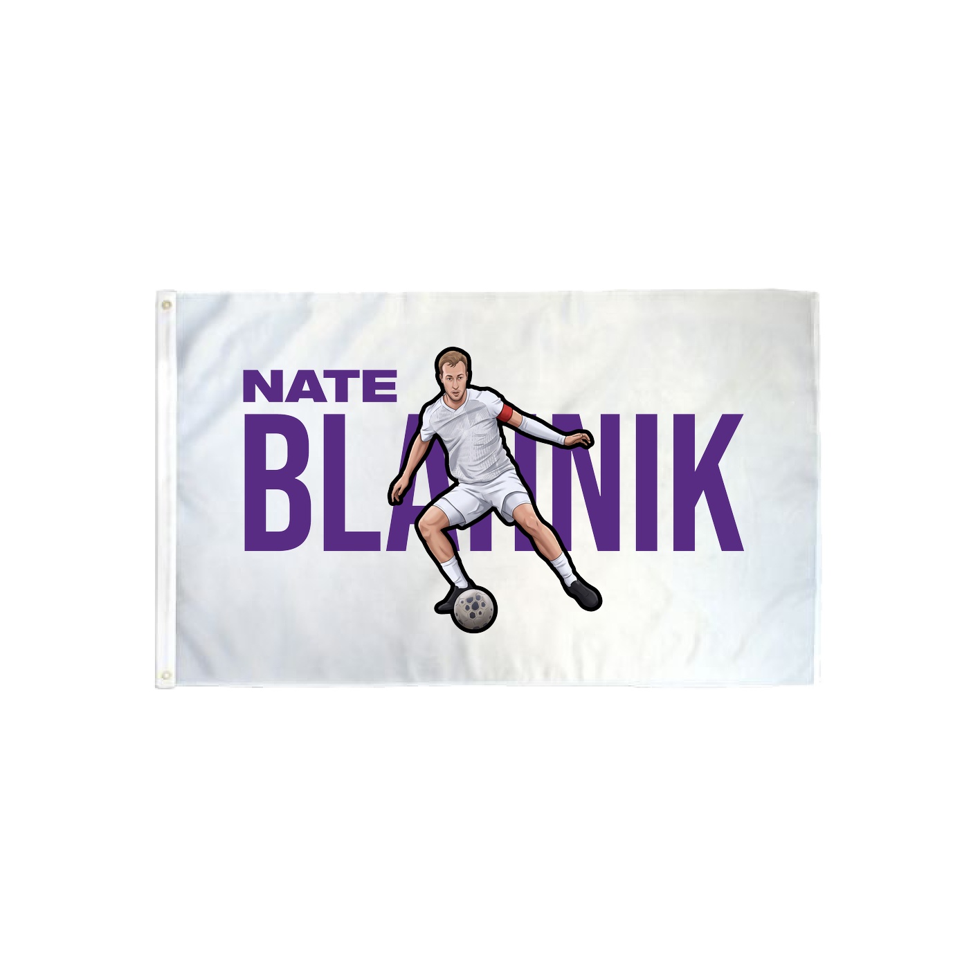 3x5 Flag — Player Name in Classic