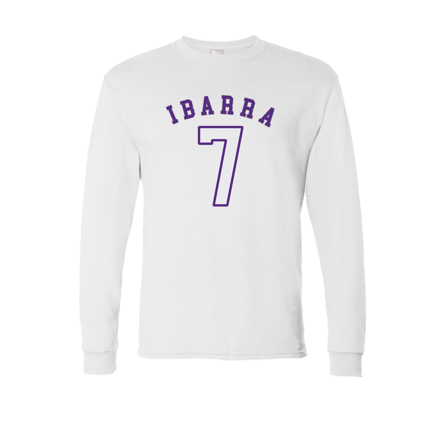 Long Sleeve Tee — Shirsey Arch in White