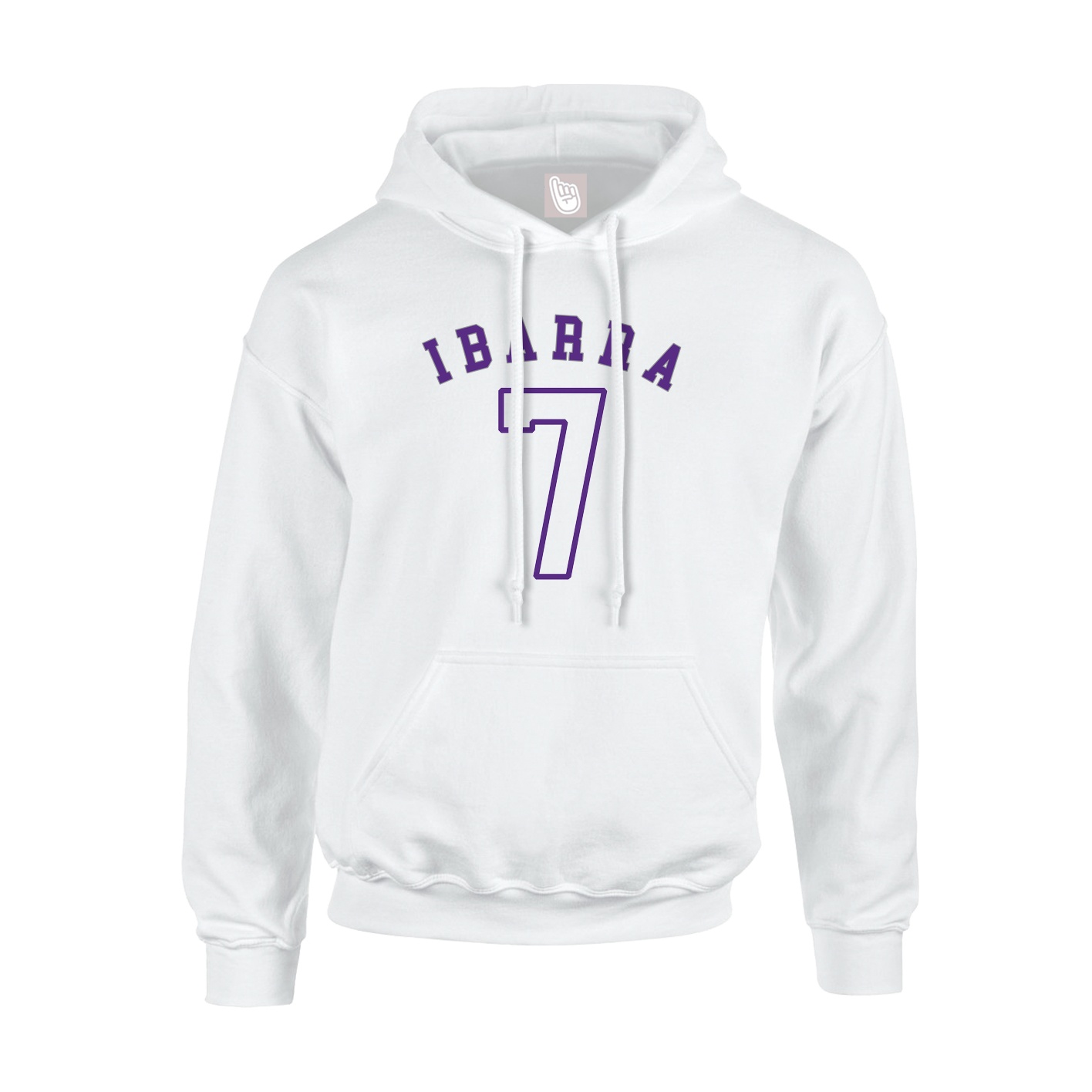 Hoodie — Shirsey Arch in White
