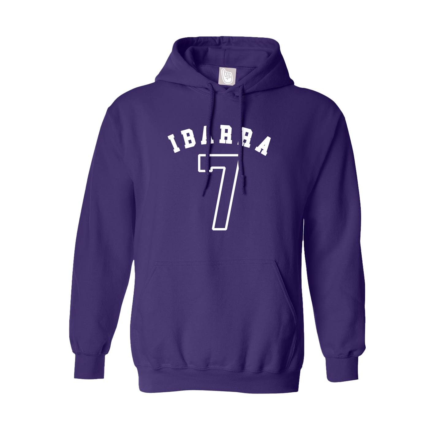 Youth Hoodie — Shirsey Arch in Purple