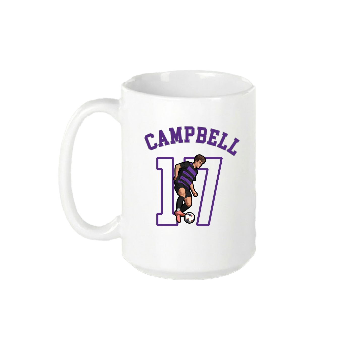 15oz Coffee Mug — Shirsey Arch in White