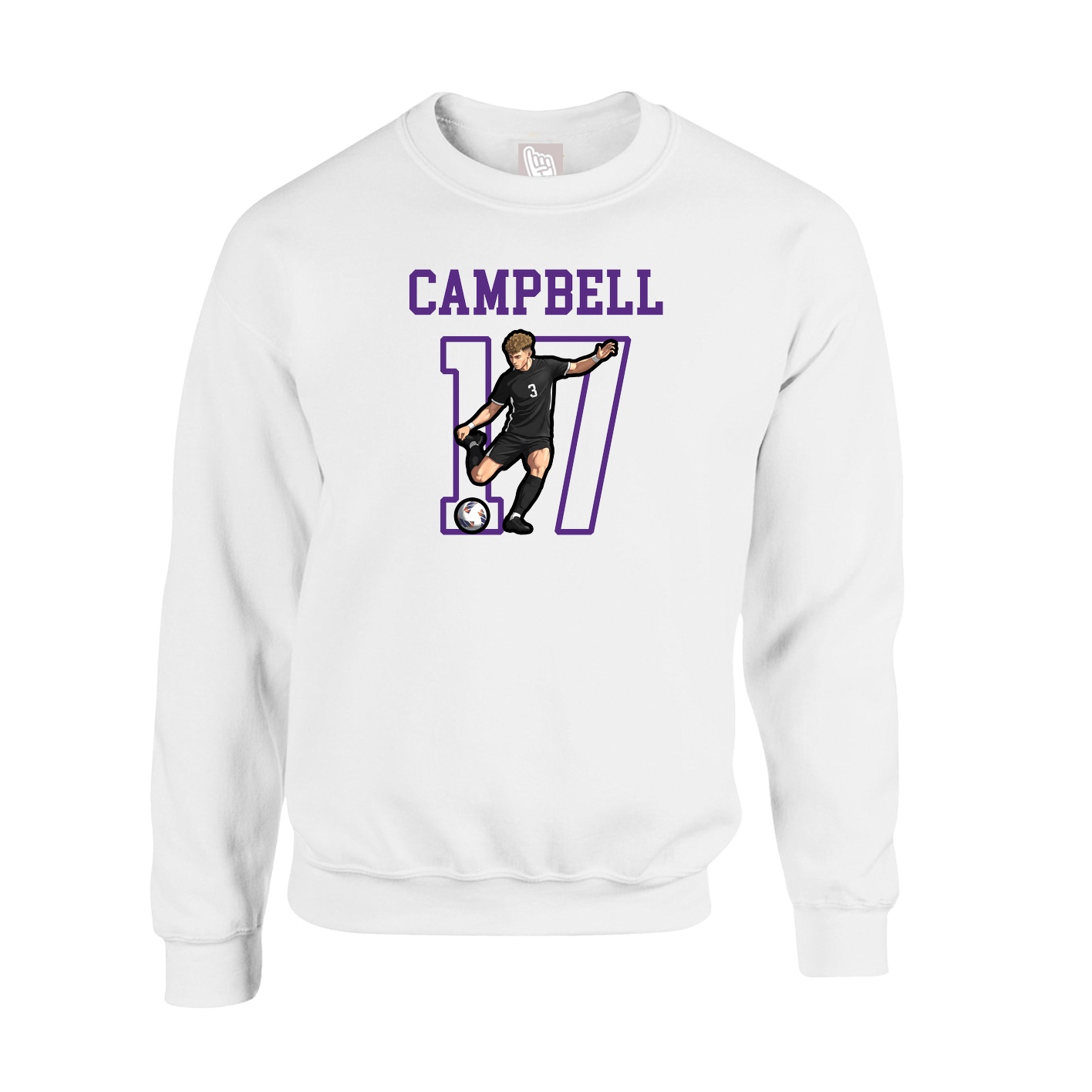 Fleece Crew — Shirsey in White