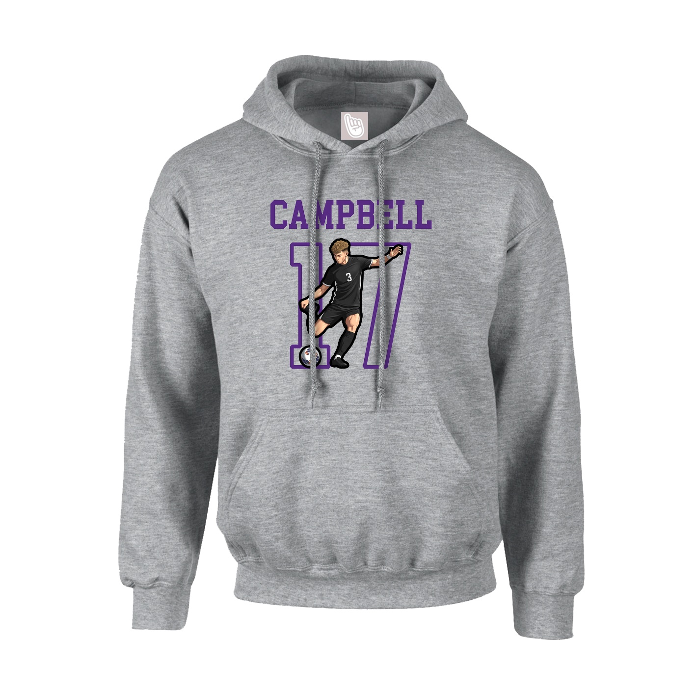 Youth Hoodie — Shirsey in Grey