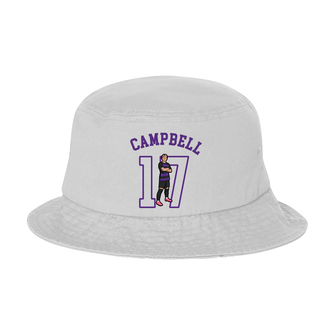 Bucket Cap — Shirsey Arch in White