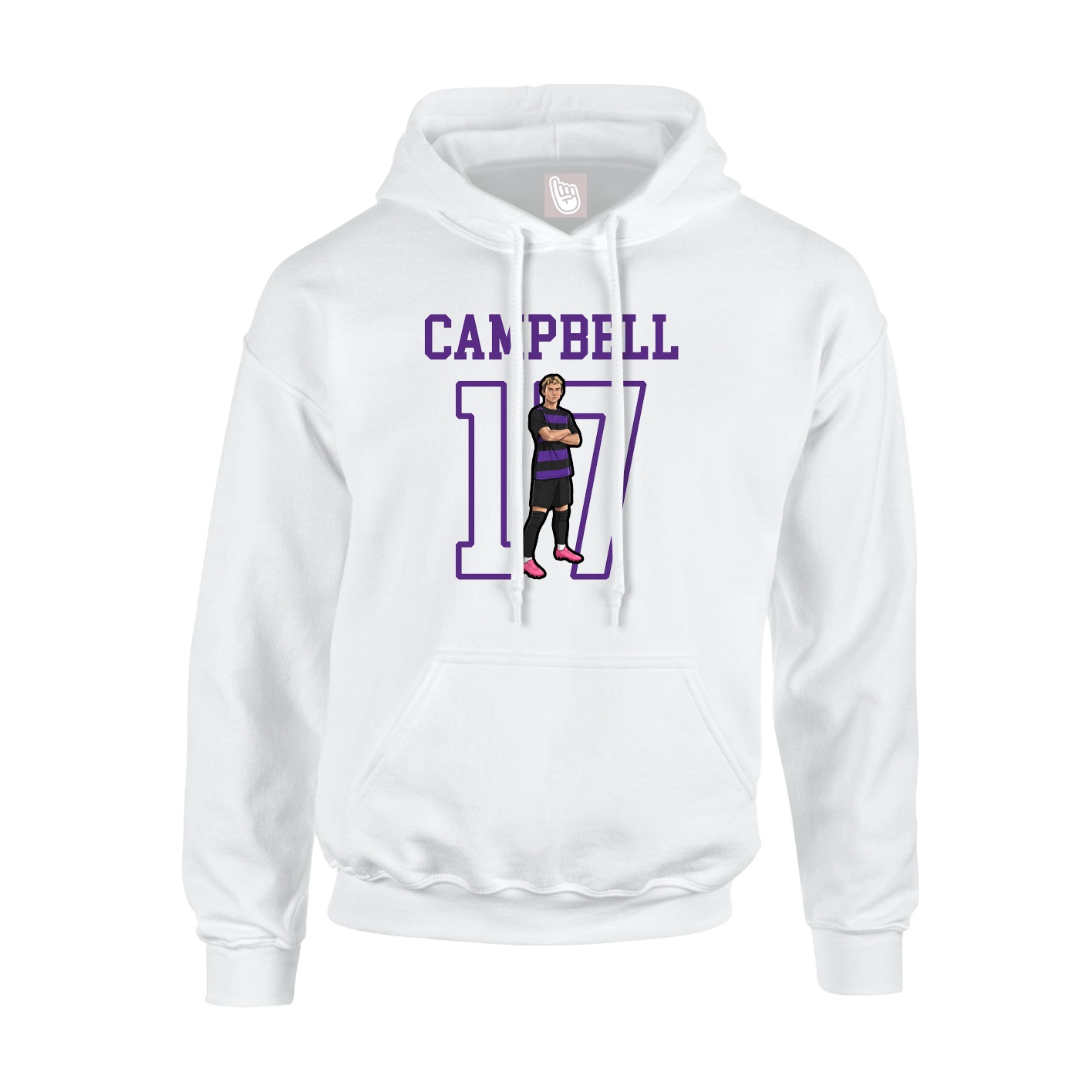 Youth Hoodie — Shirsey in White