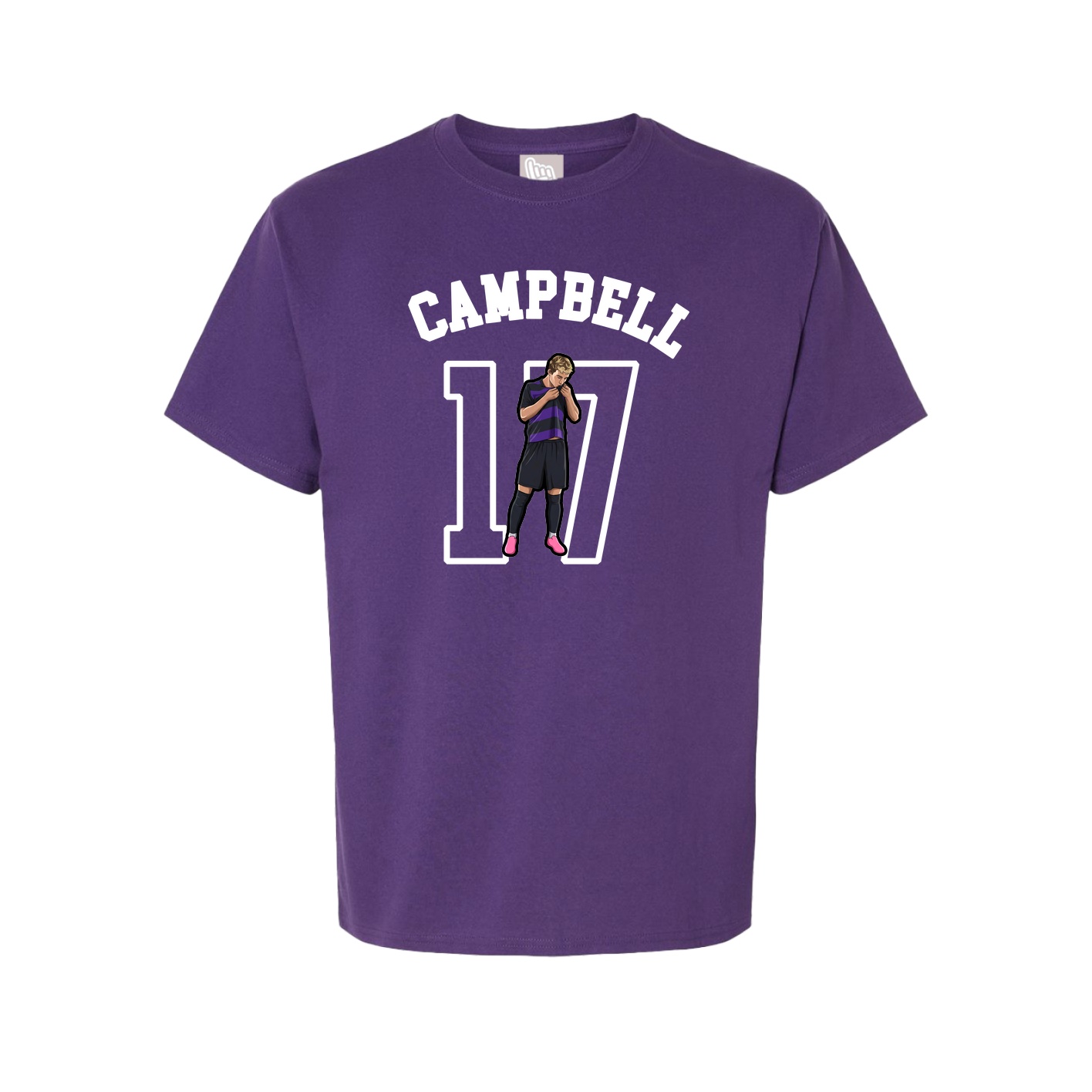 Youth Tee — Shirsey Arch in Purple