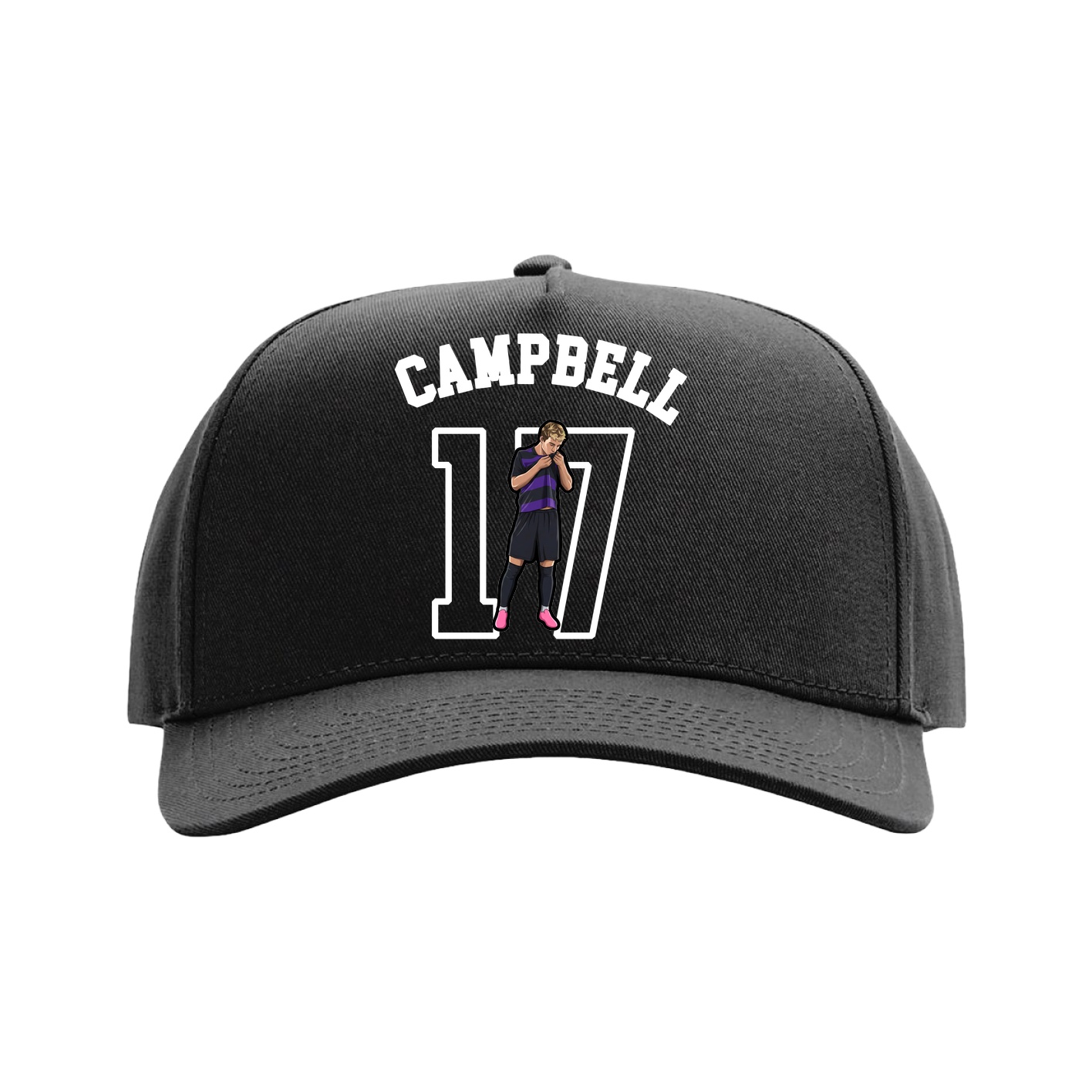 Full Fabric Five-Panel Champ Cap