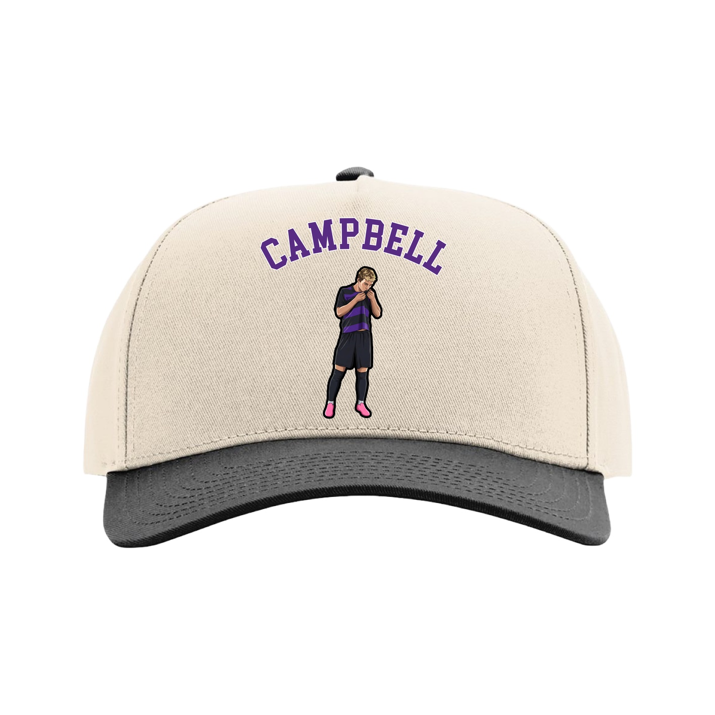 Full Fabric Five-Panel Champ Cap