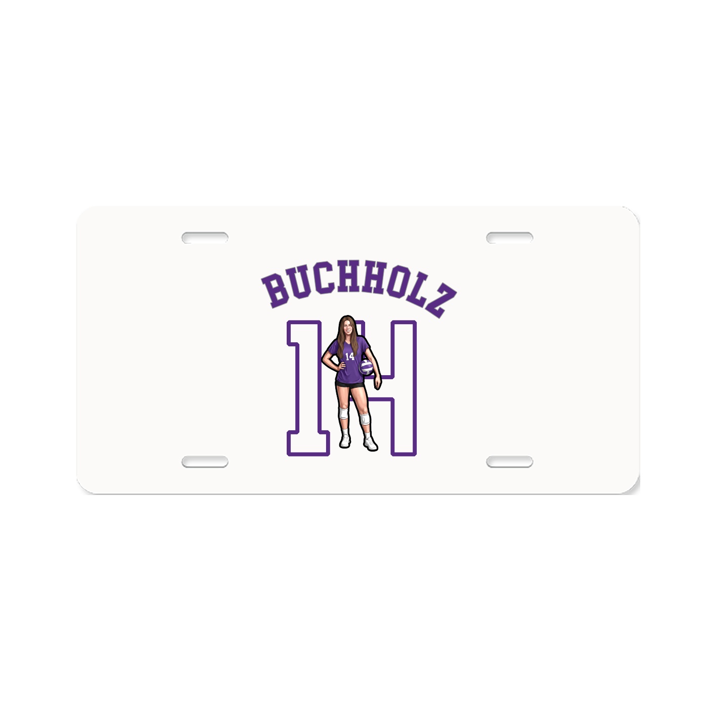 License Plate — Shirsey Arch in Classic