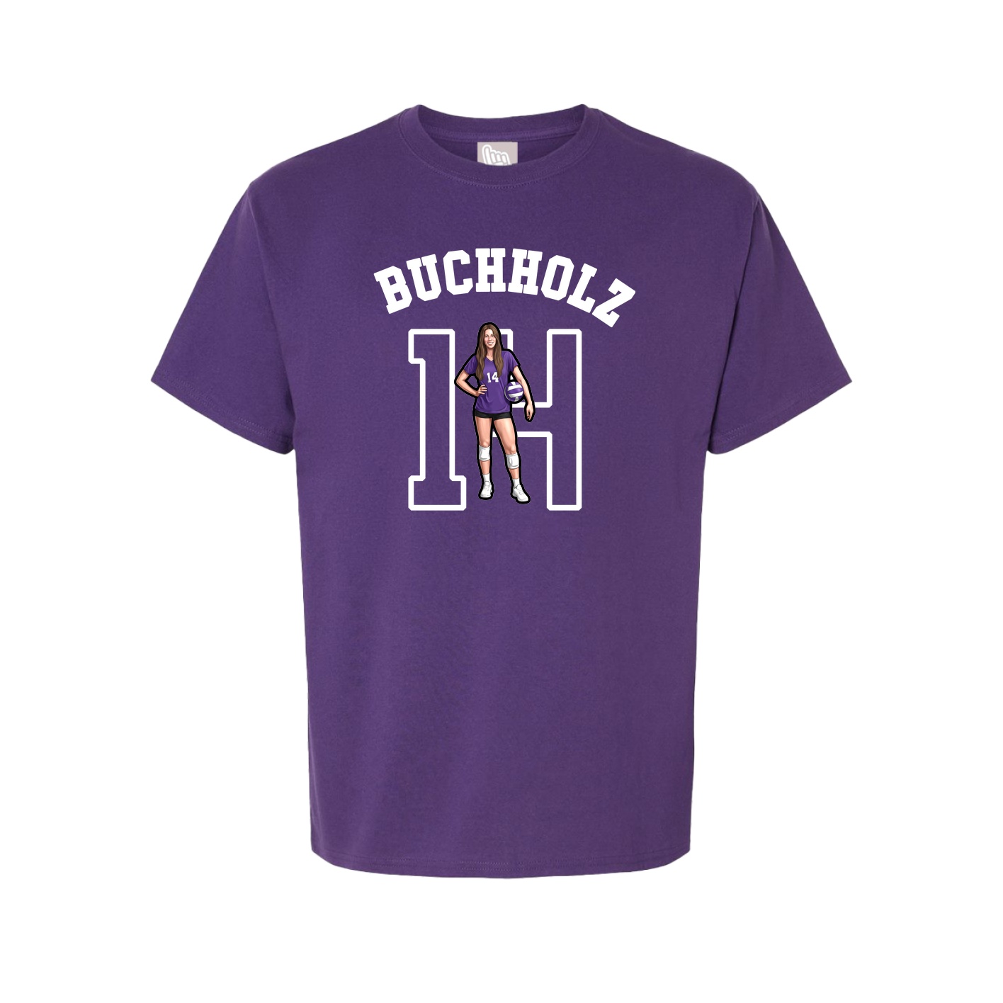 Tee — Shirsey Arch in Purple