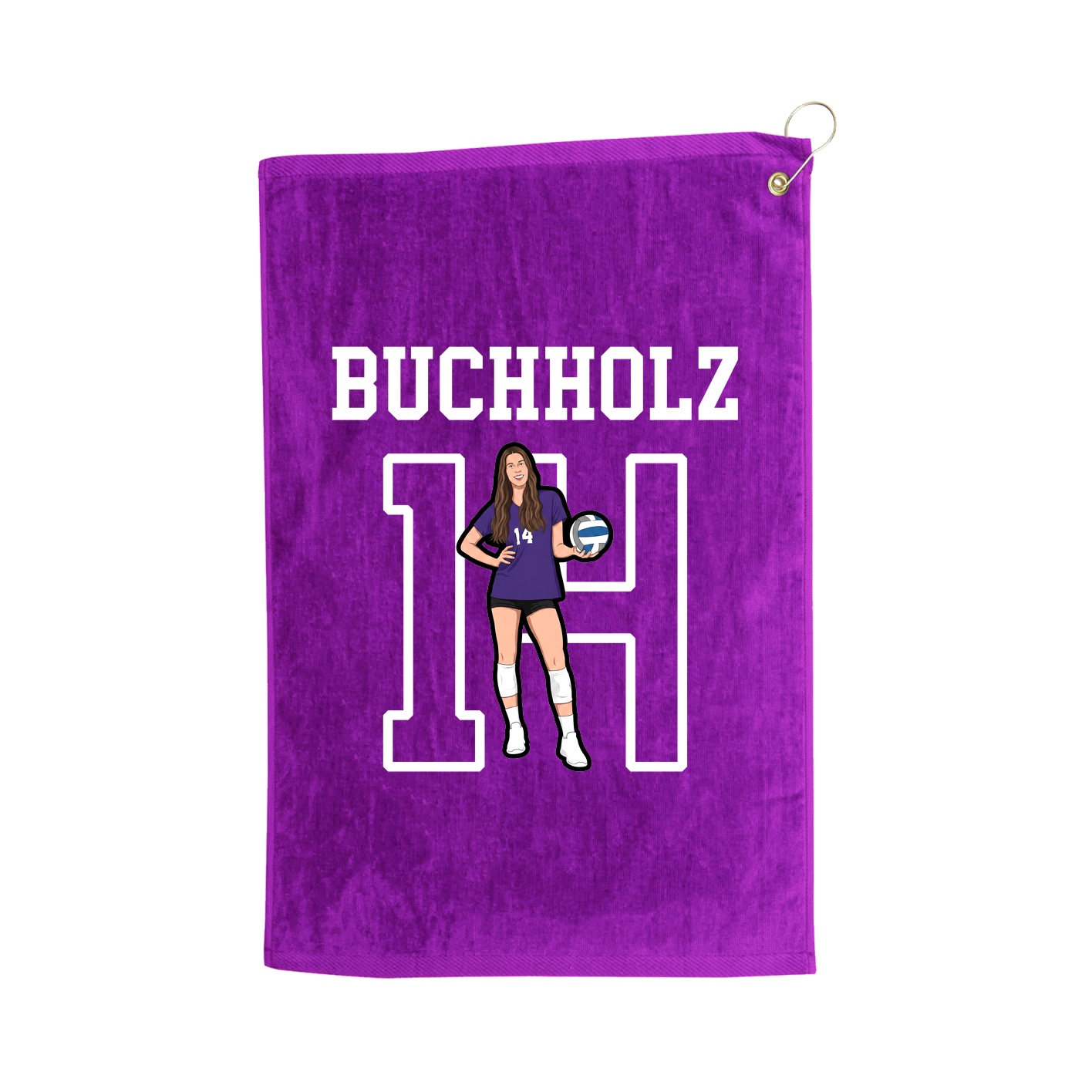 Golf Towel — Shirsey in Purple