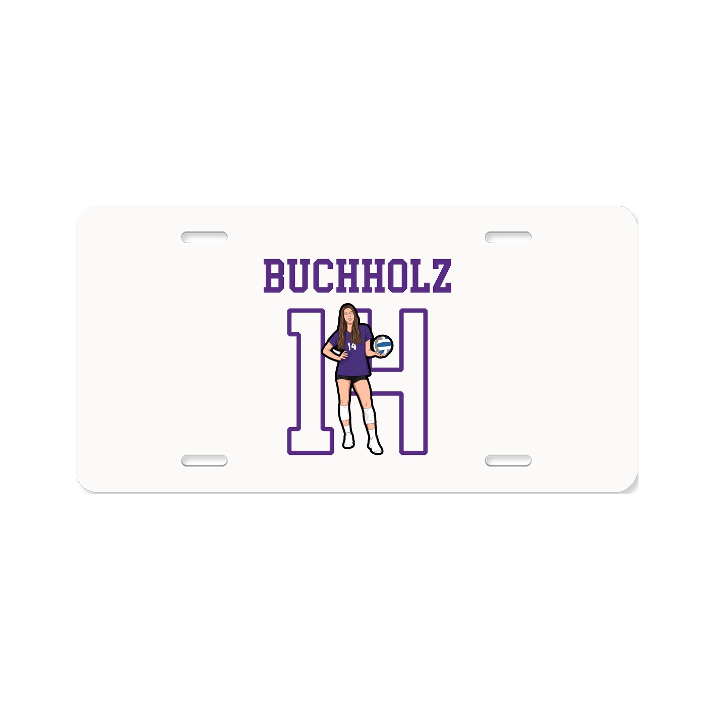License Plate — Shirsey in Classic