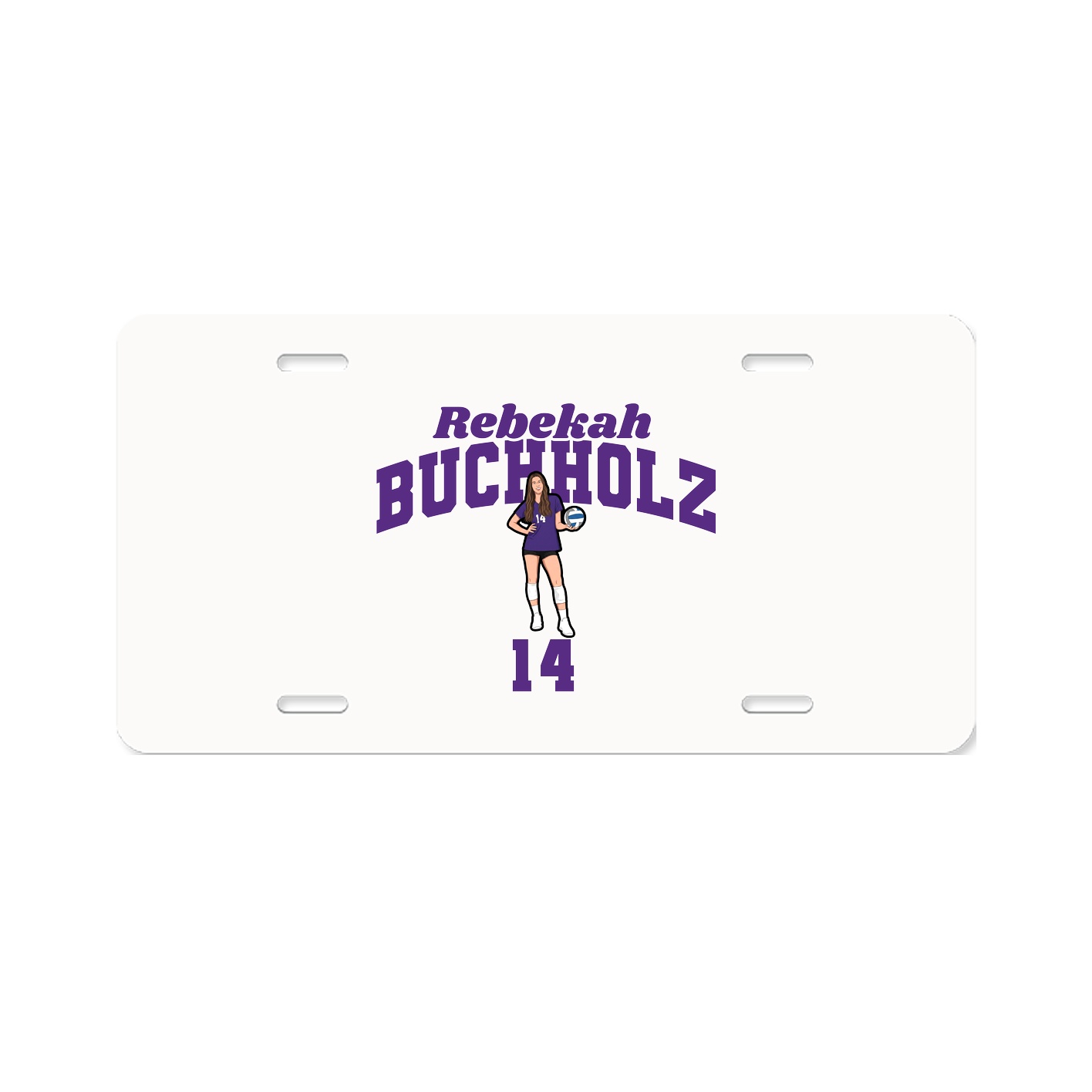 License Plate — Signature Arch in Classic