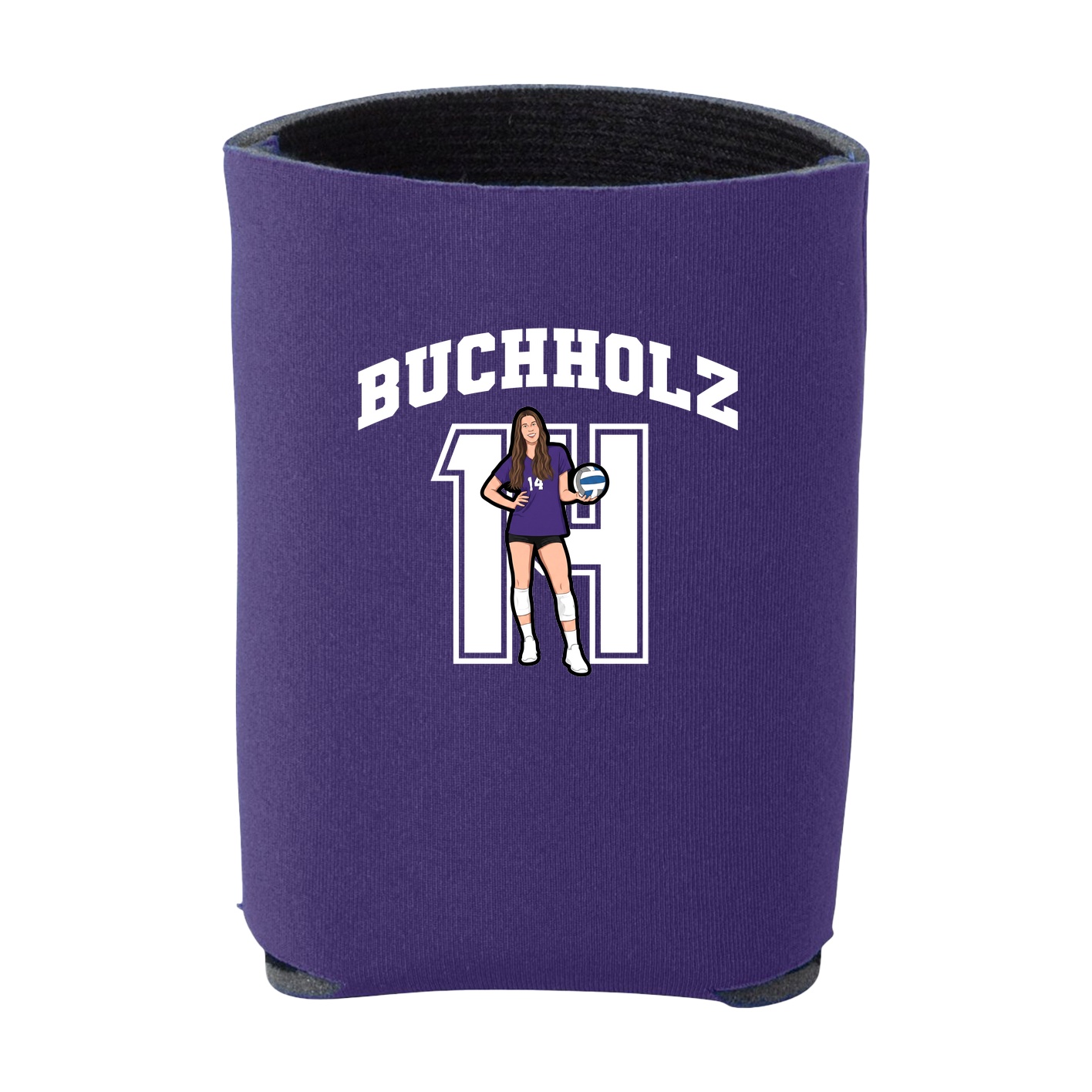 Can Holder — Number in Purple