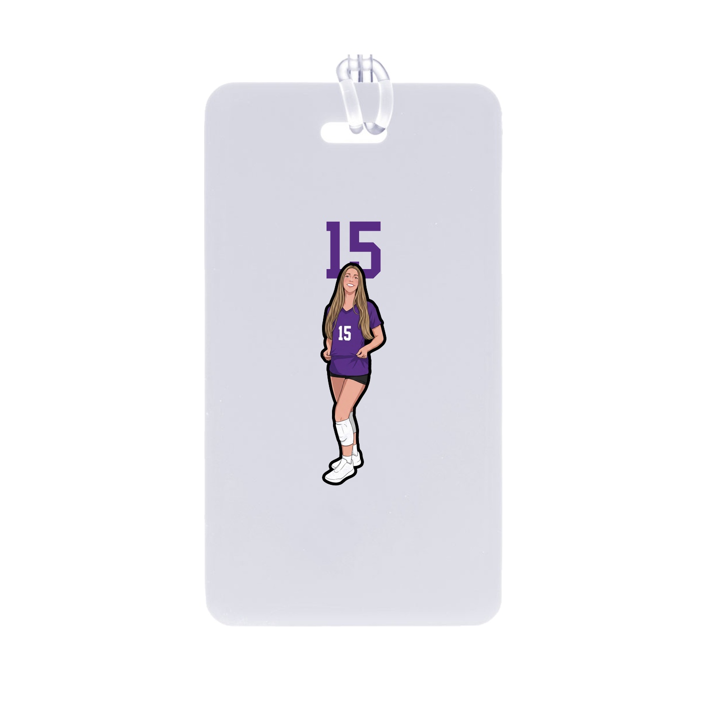Bag Tag — Number Top in Classic