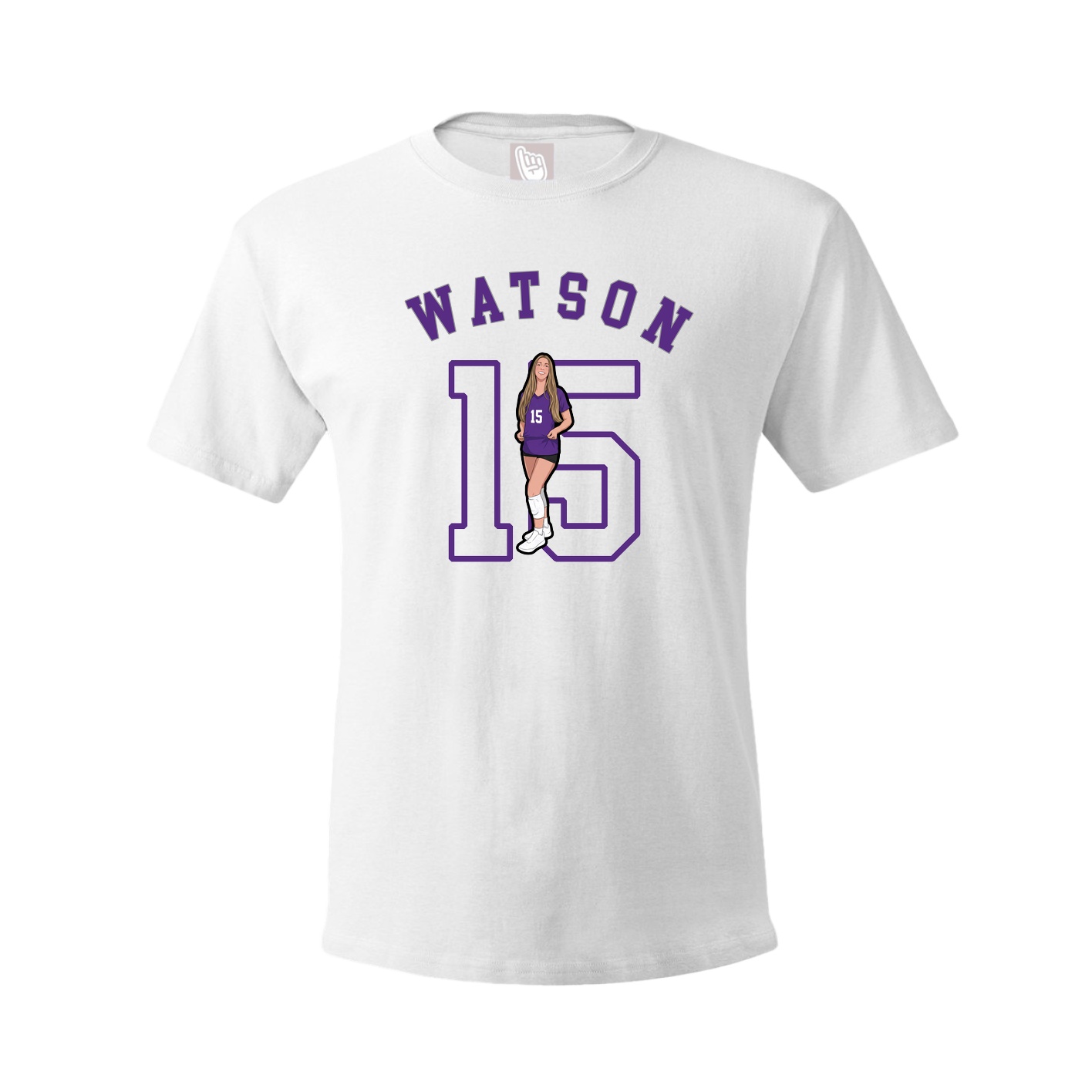 Youth Tee — Shirsey Arch in White