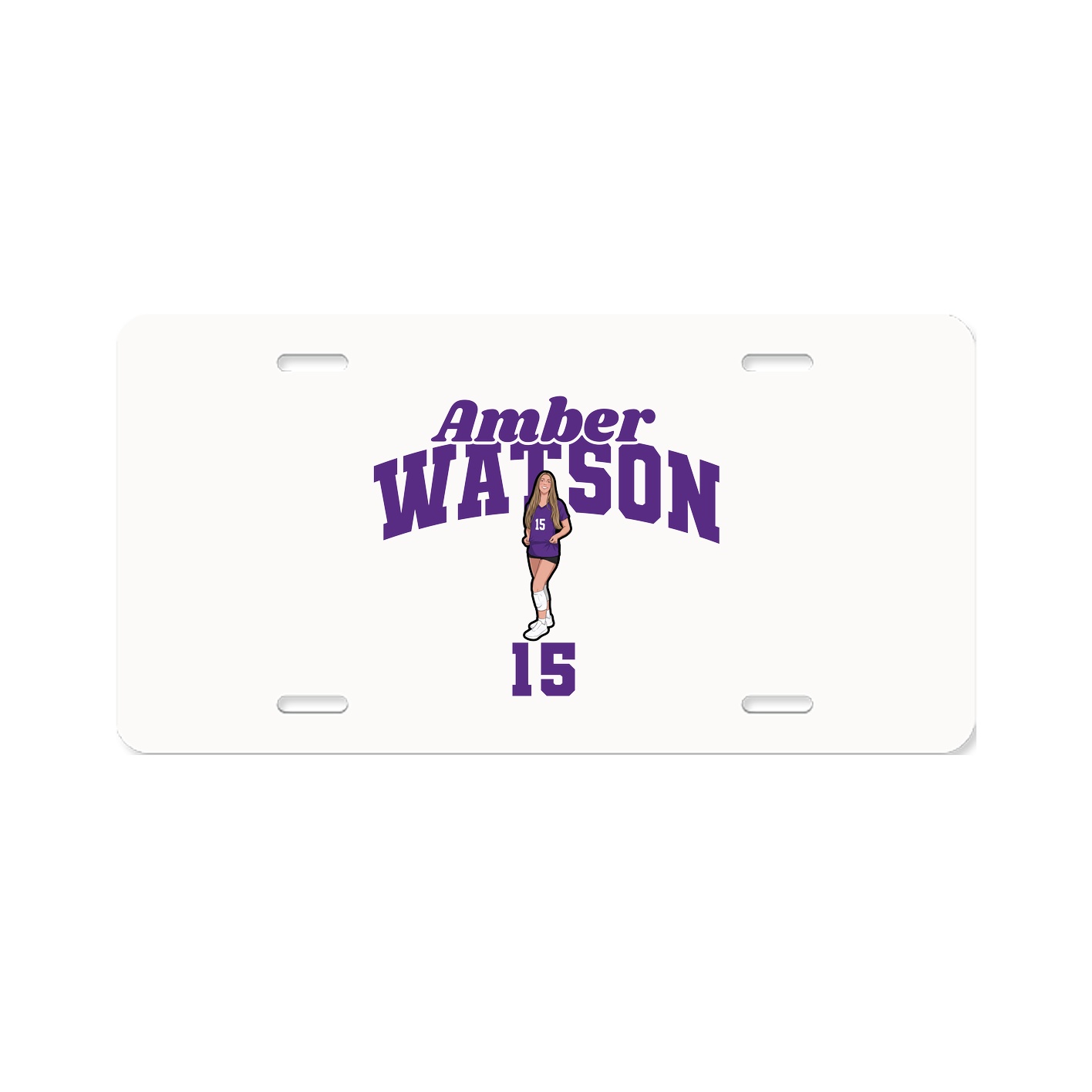 License Plate — Signature Arch in Classic