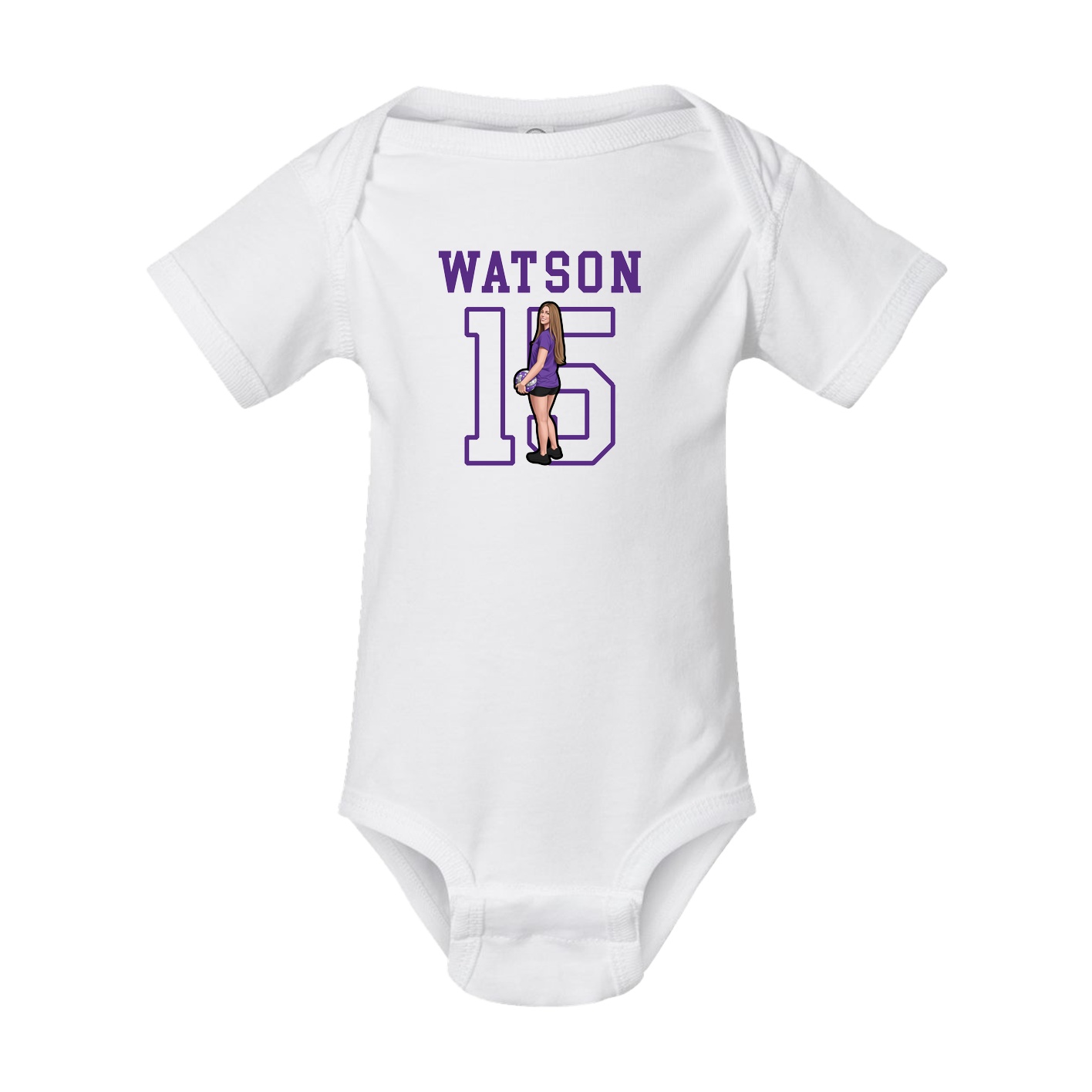 Baby Onesie — Shirsey in White