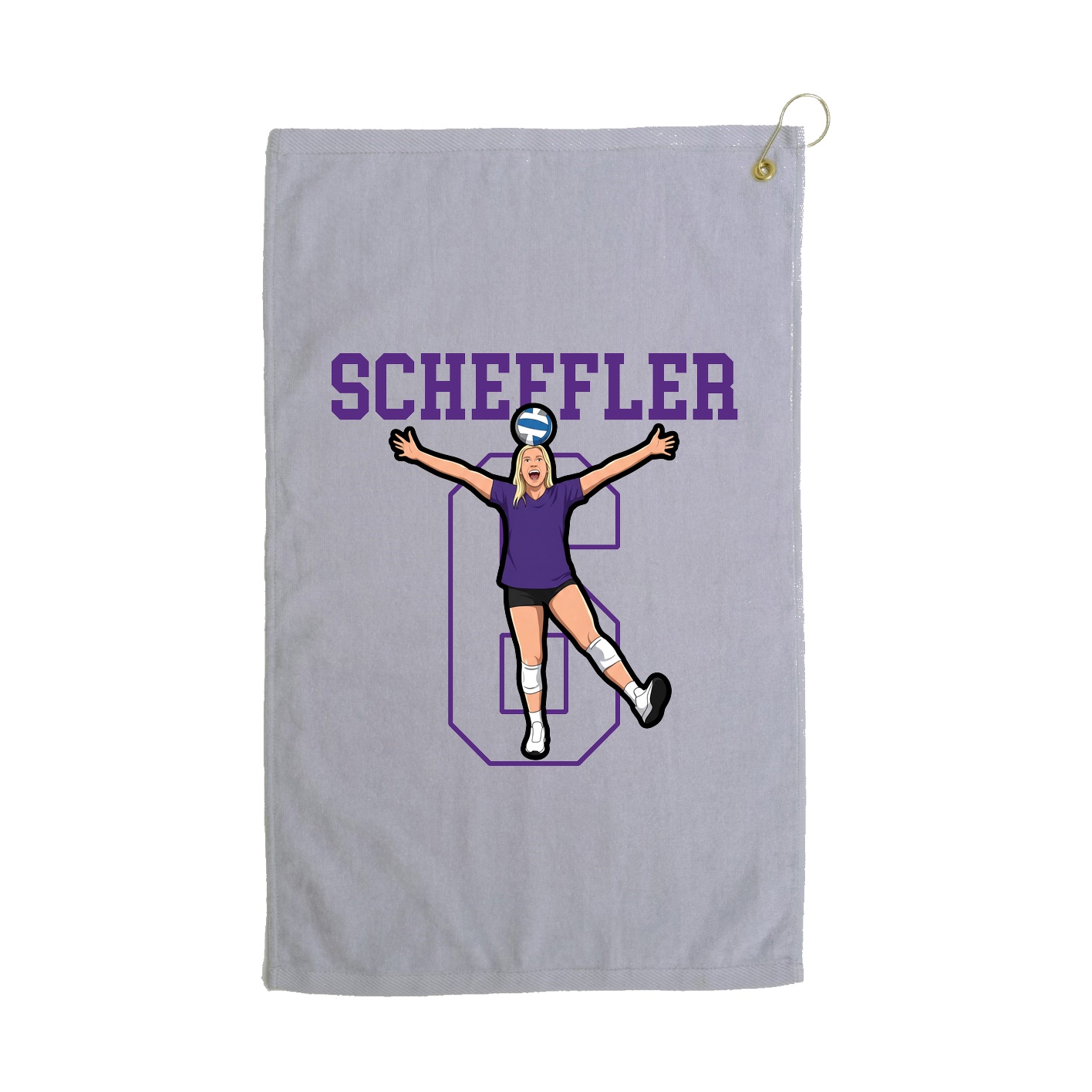 Golf Towel — Shirsey in Grey