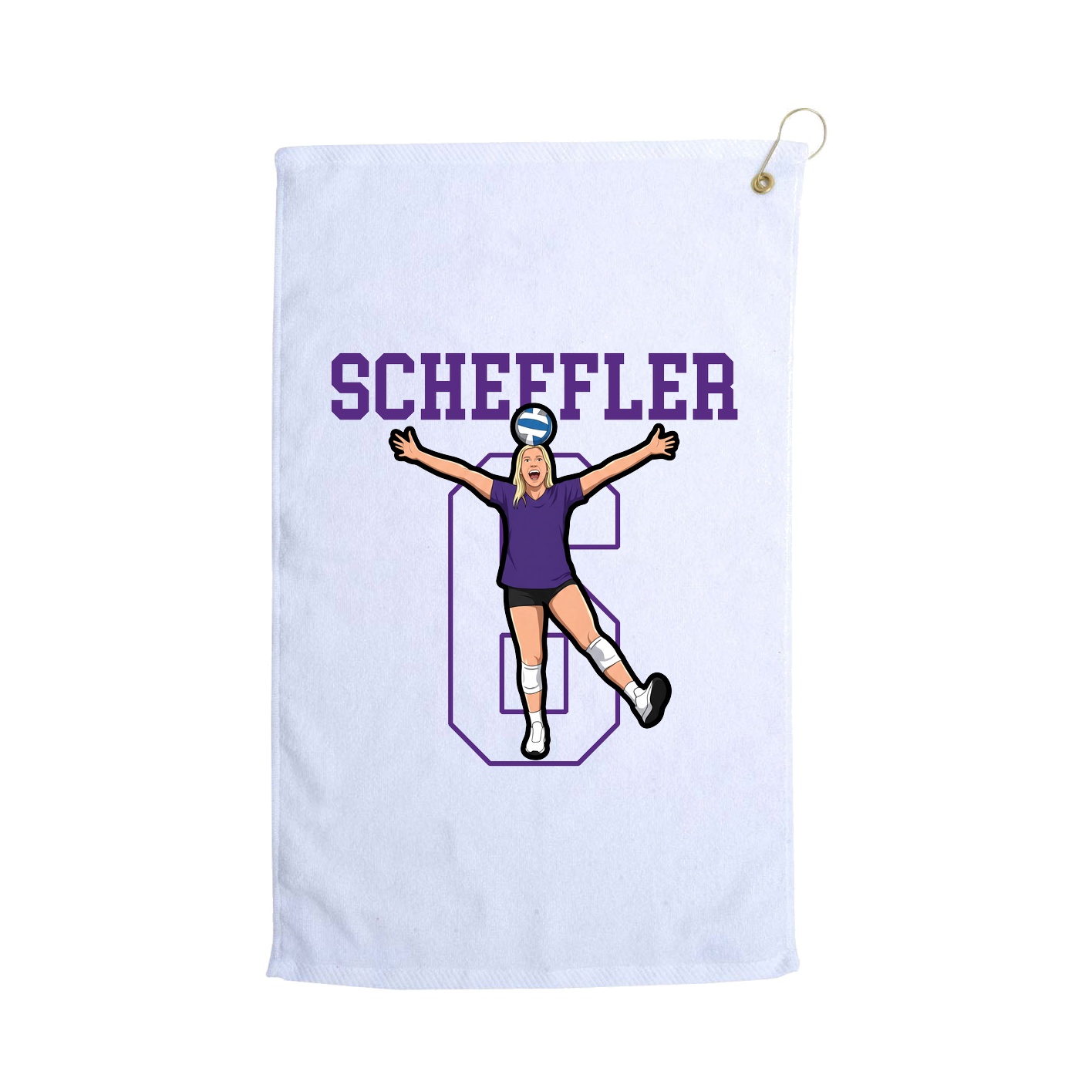 Terry Velour Golf Towel