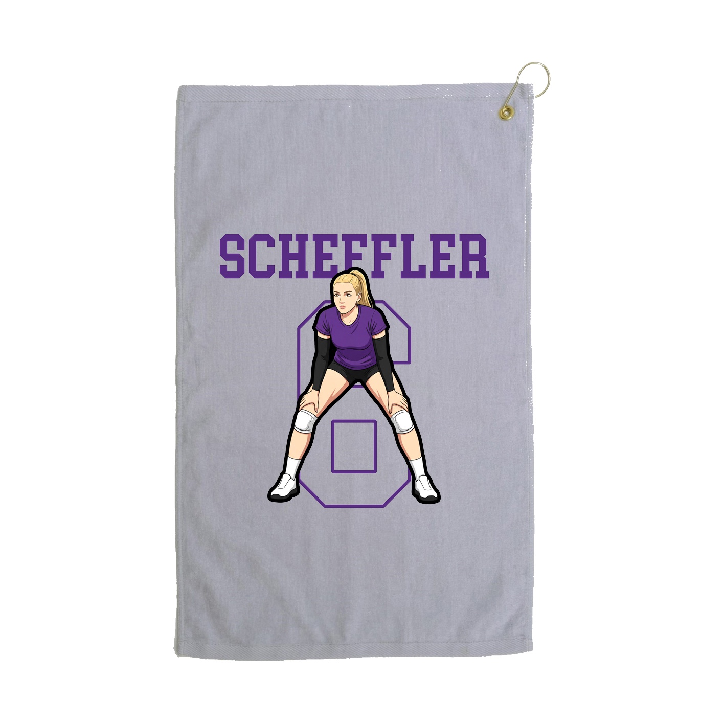 Golf Towel — Shirsey in Grey