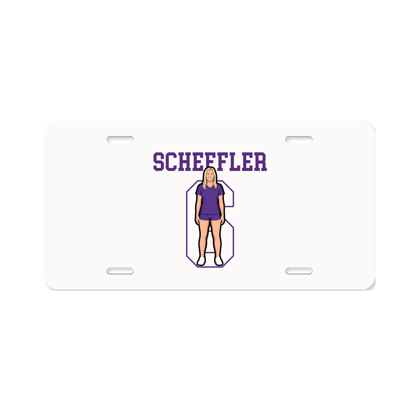 Aluminum License Plate