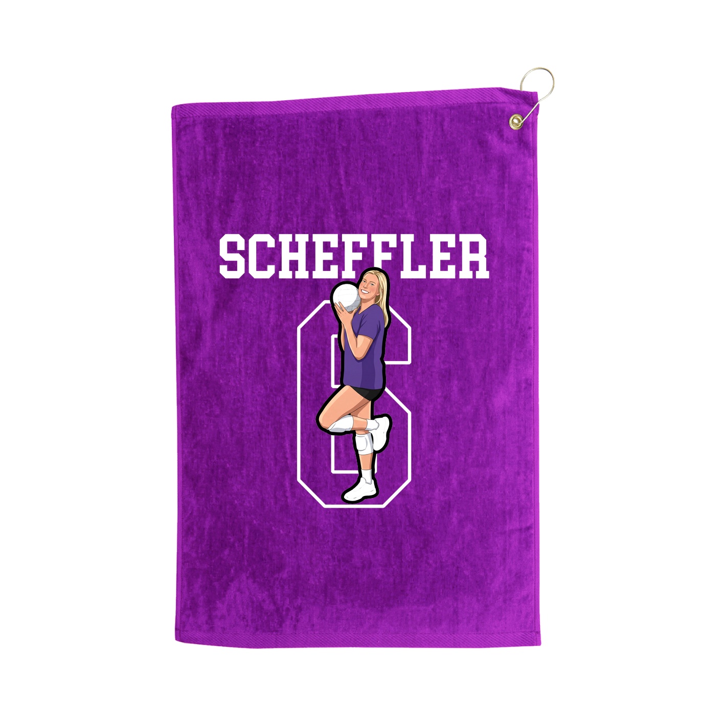 Golf Towel — Shirsey in Purple