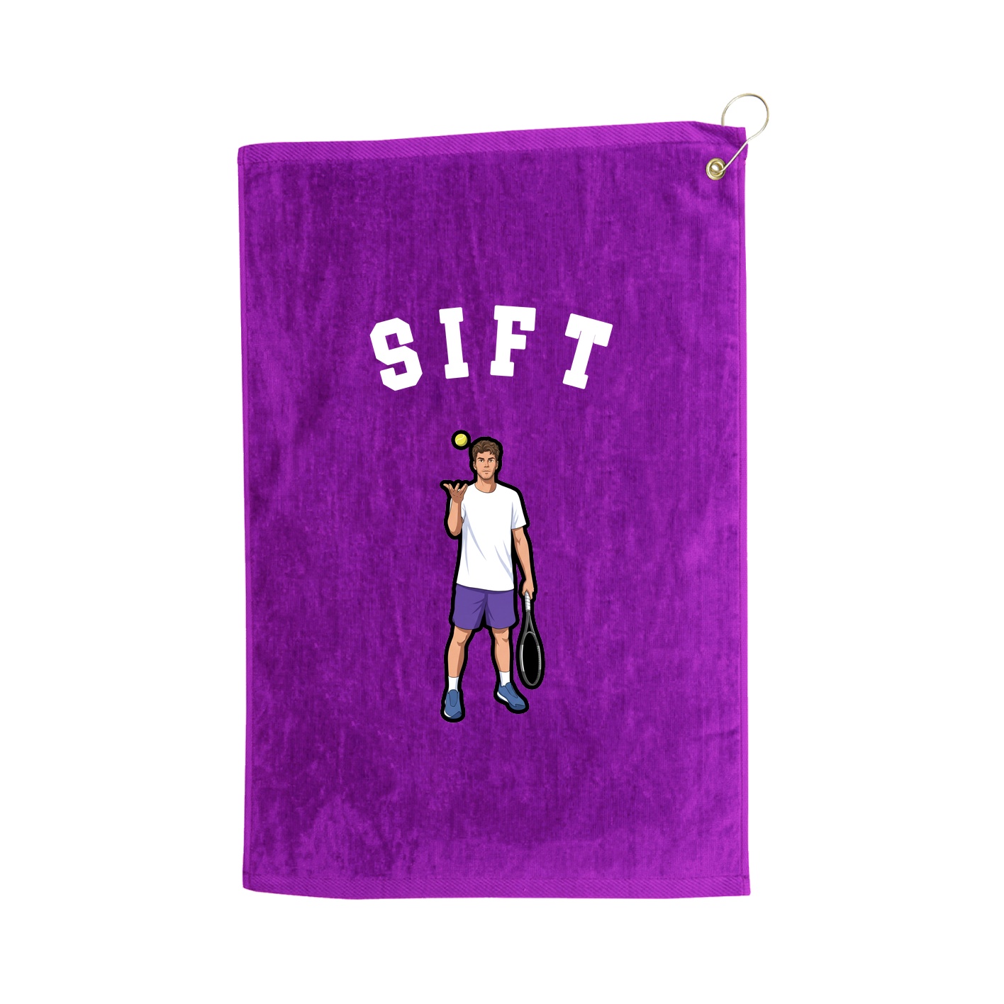 Golf Towel — Shirsey Arch in Purple