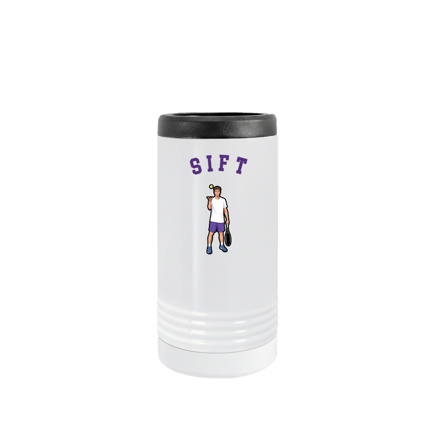 Slim Beverage Holder — Shirsey Arch in White