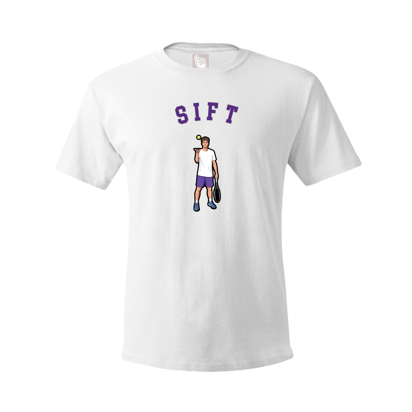 Tee — Shirsey Arch in White